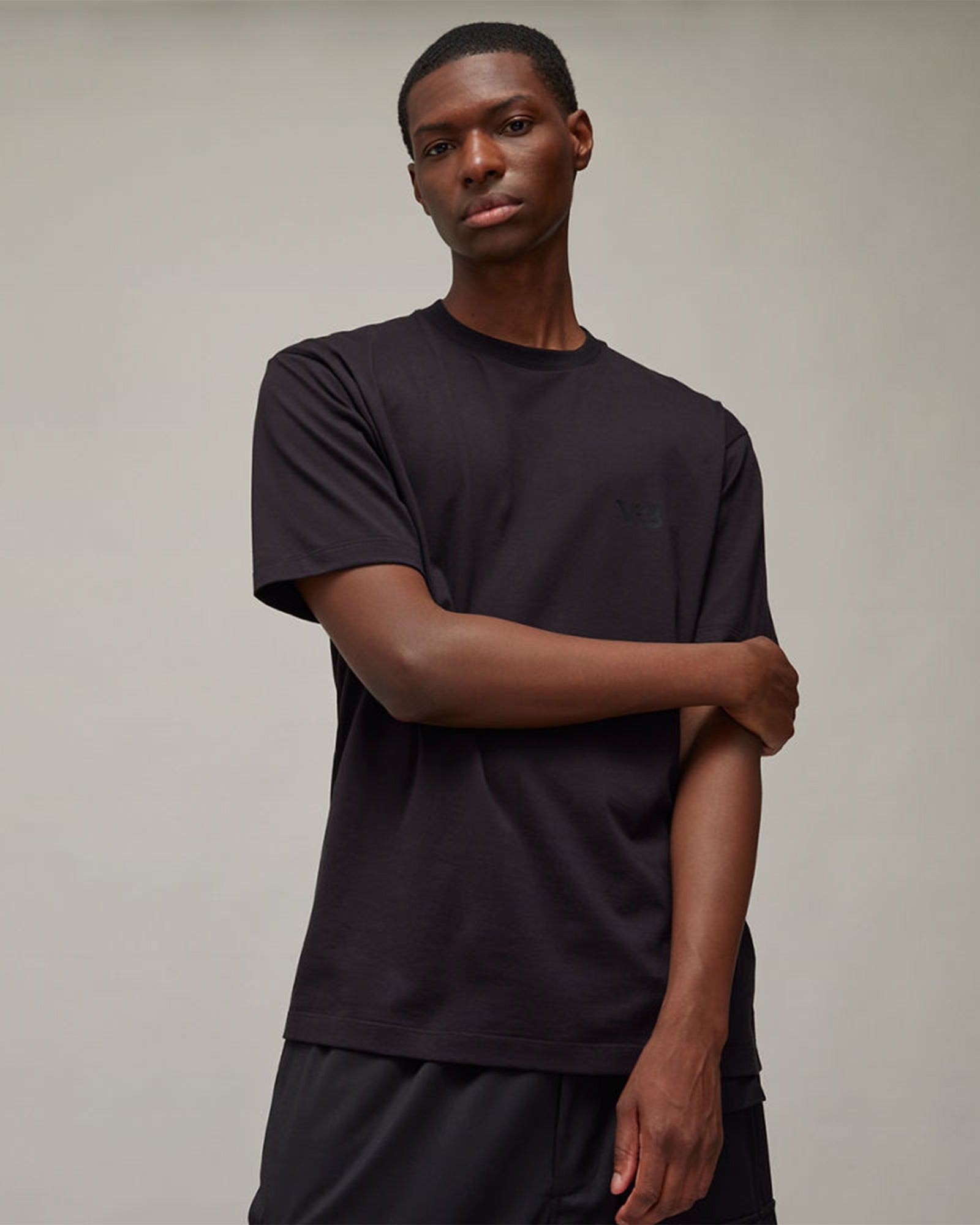 Y-3・weissly -  M REG SS TEE / BLACK