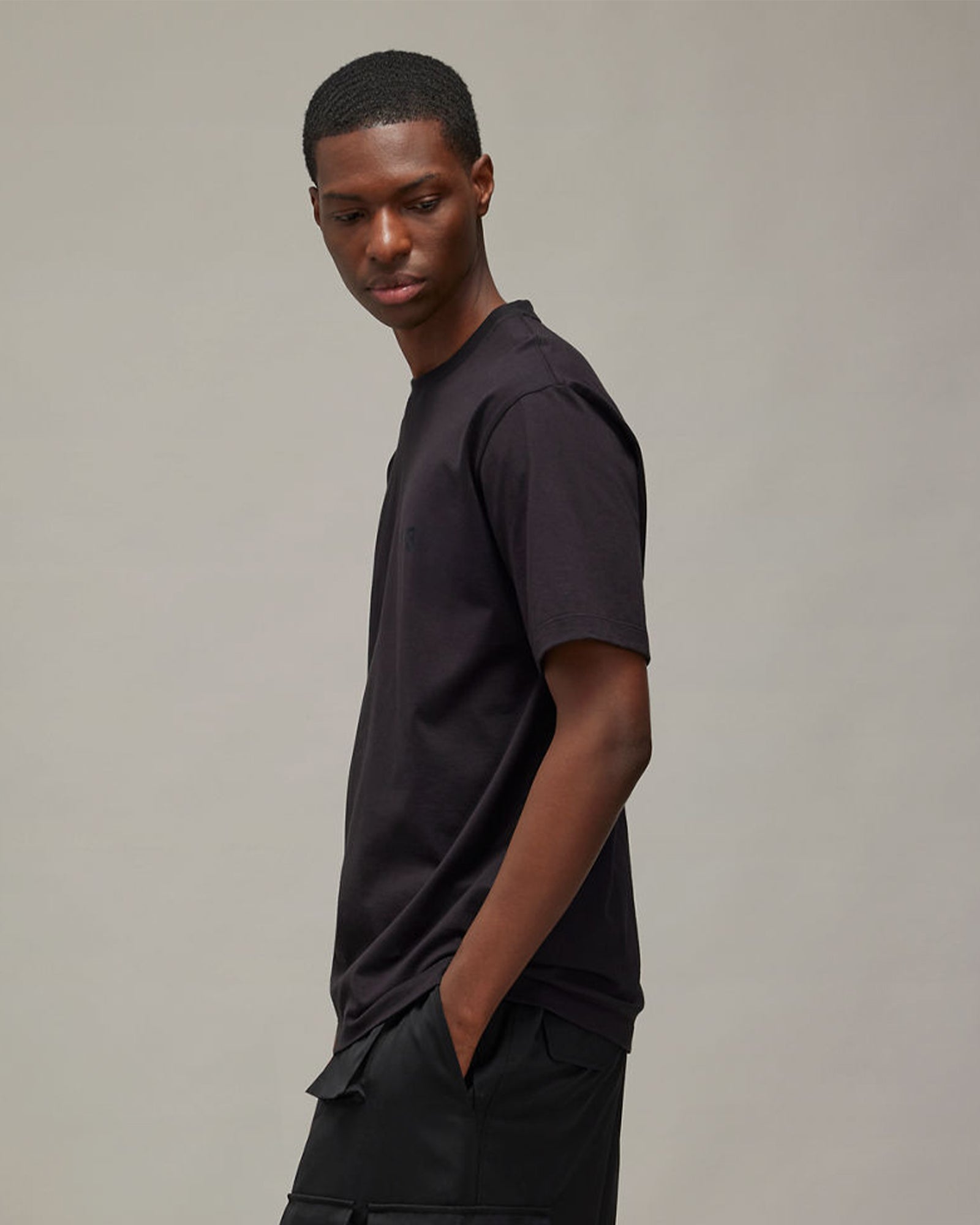 Y-3・weissly -  M REG SS TEE / BLACK