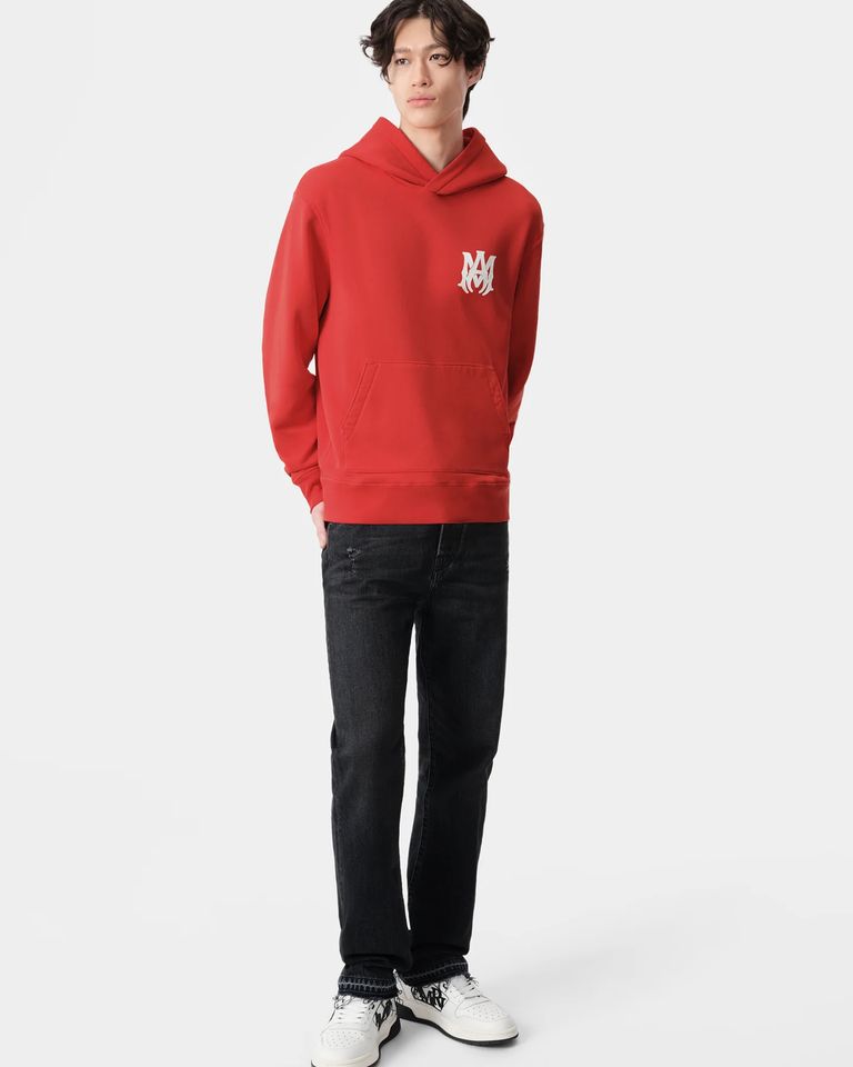 AMIRI × MA CORE LOGO HOODIE / RED
