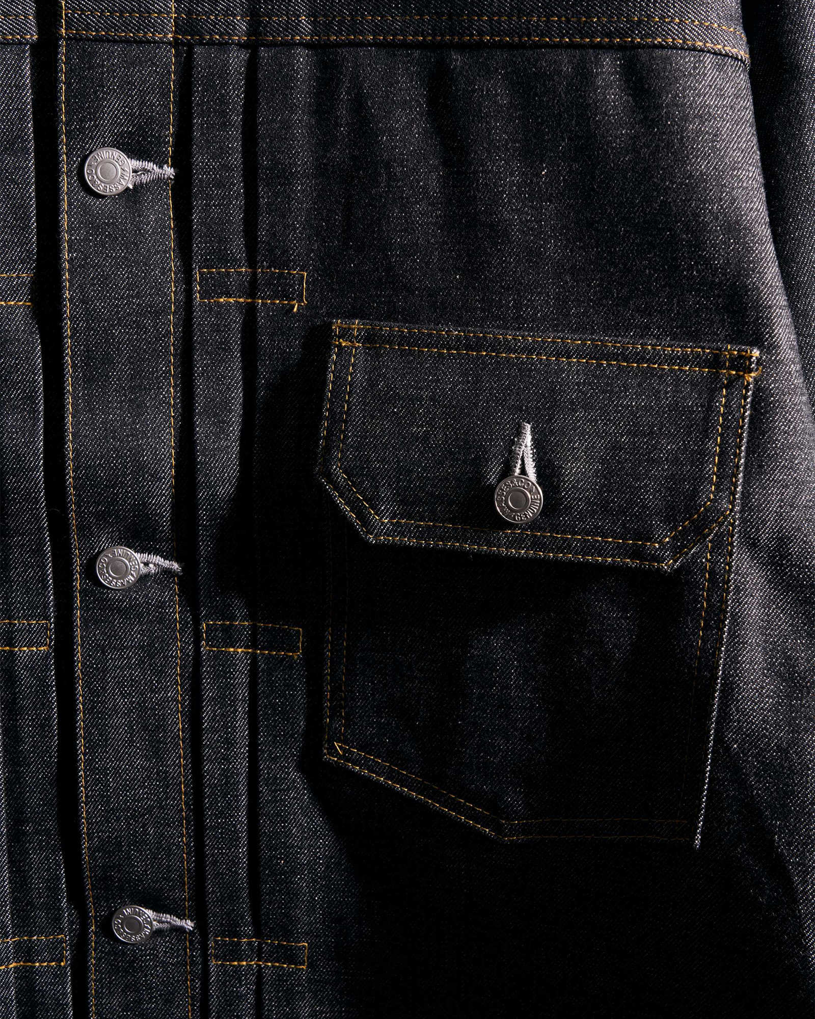 MASSES・Mathis -  DENIM JKT B RIGID / BLACK