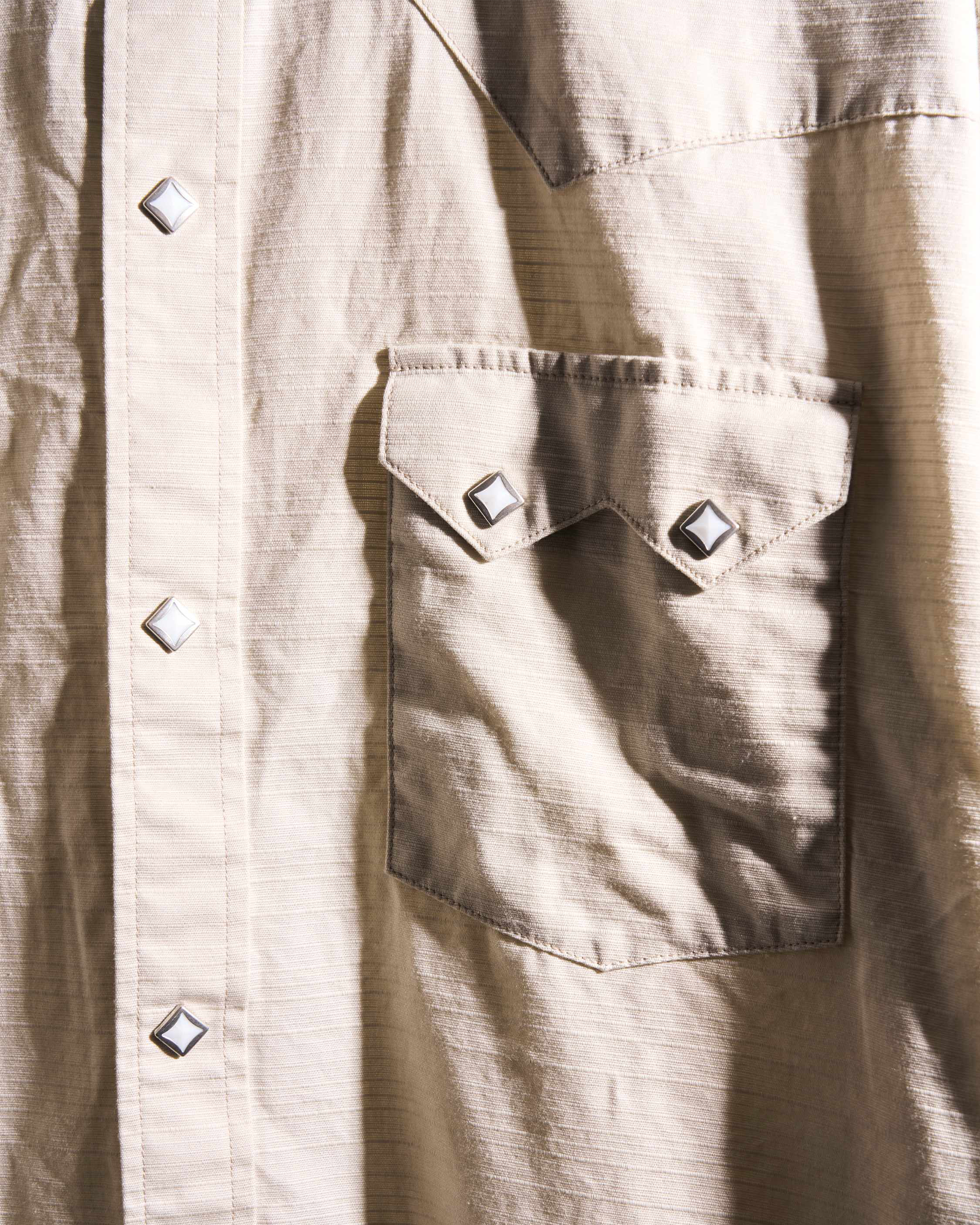 MASSES・Mathis -  WESTERN SHIRT NP / NATURAL