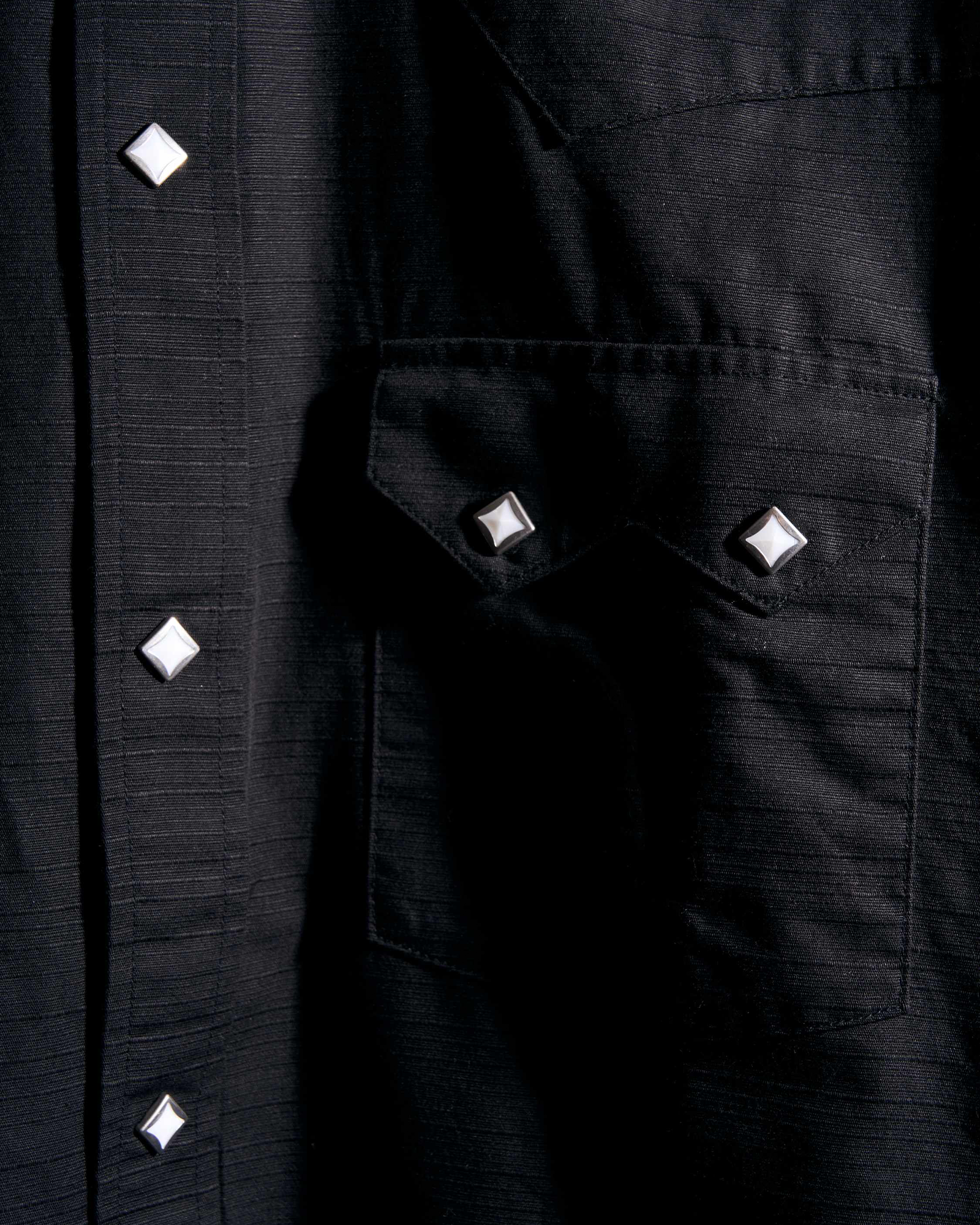 MASSES・Mathis -  WESTERN SHIRT NP / BLACK