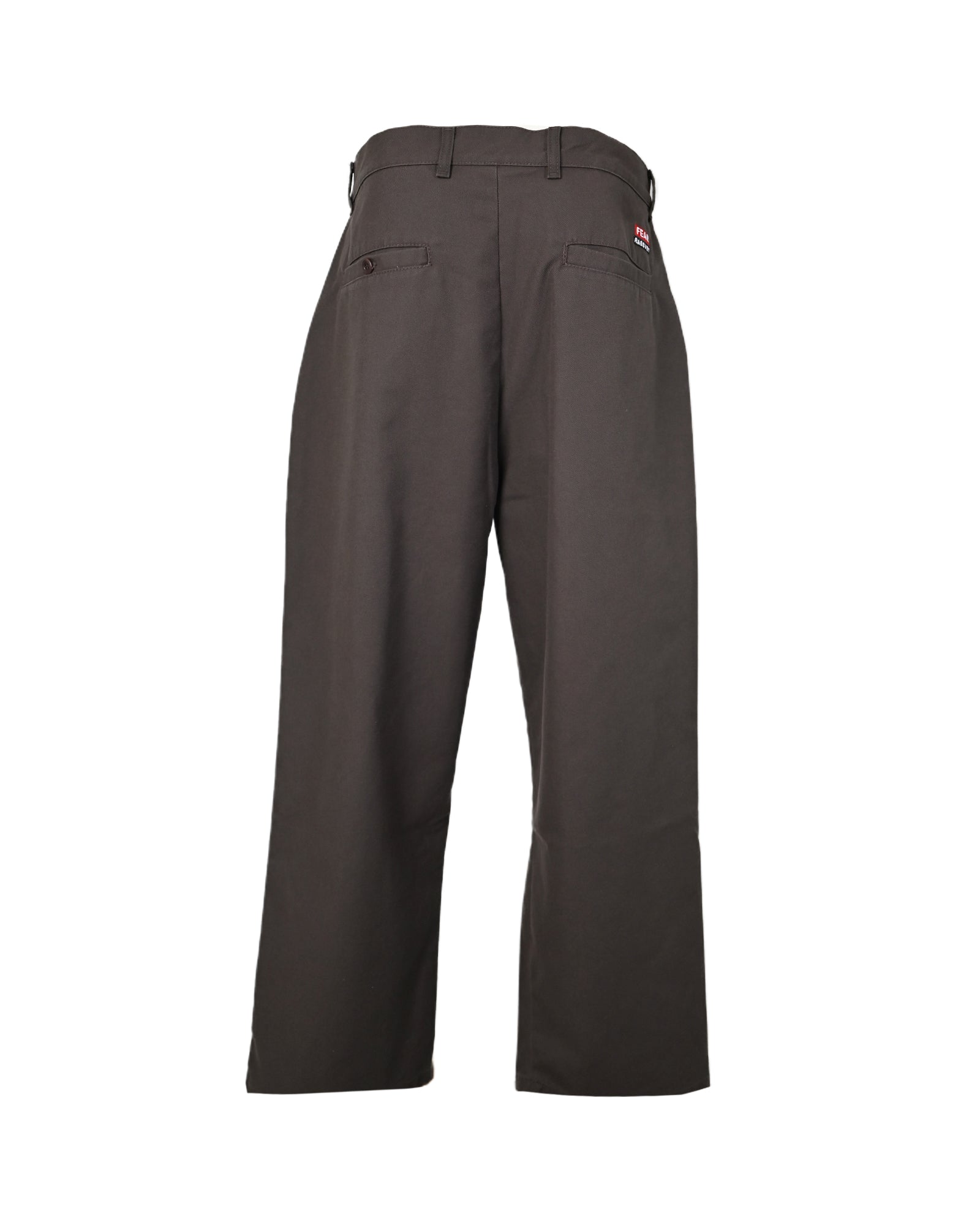 RASSVET × MEN FEAR WIDE CHINO PANTS WOVEN/ / BROWN