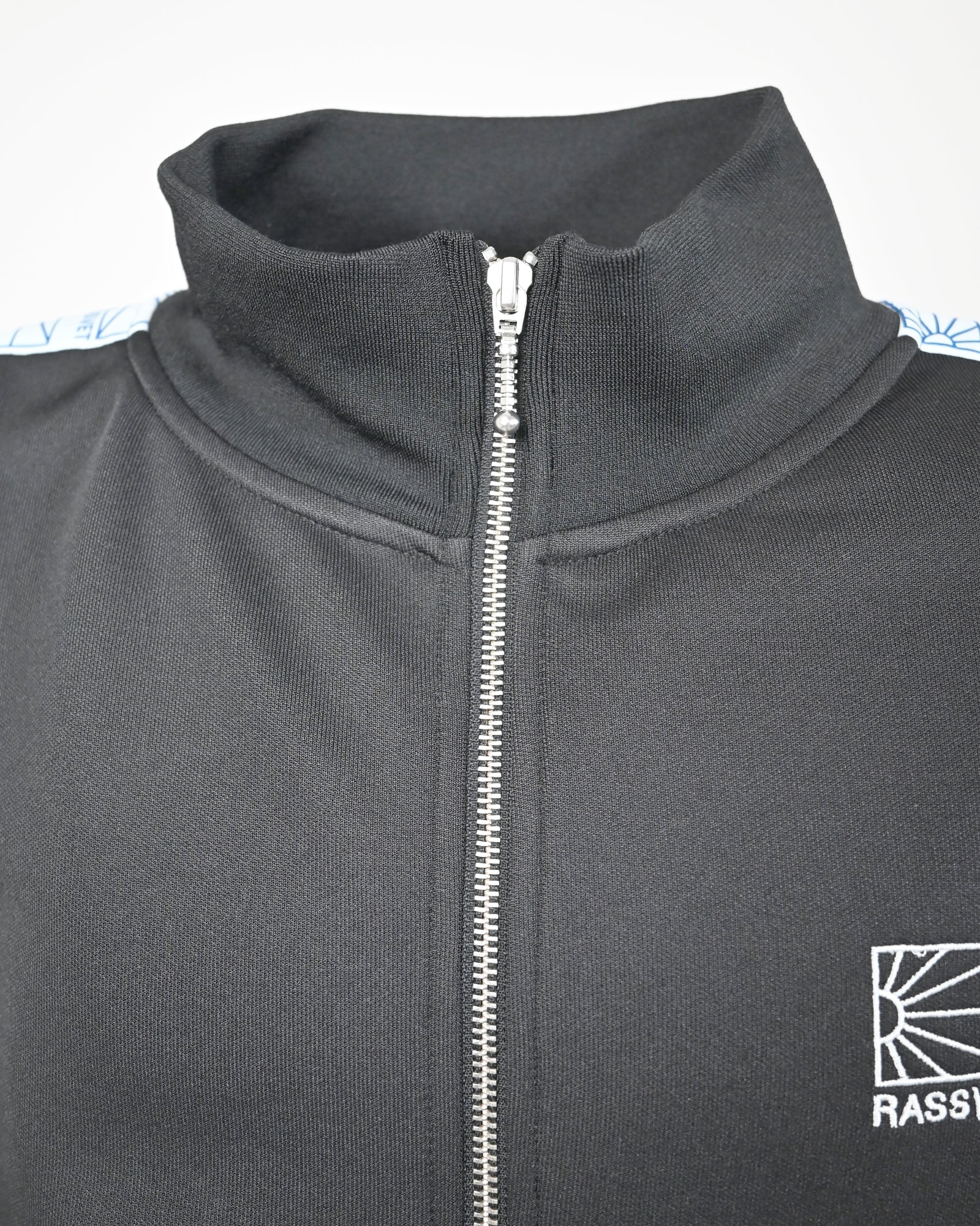 RASSVET × MEN LOGO TRACK JACKET WOVEN / BLACK