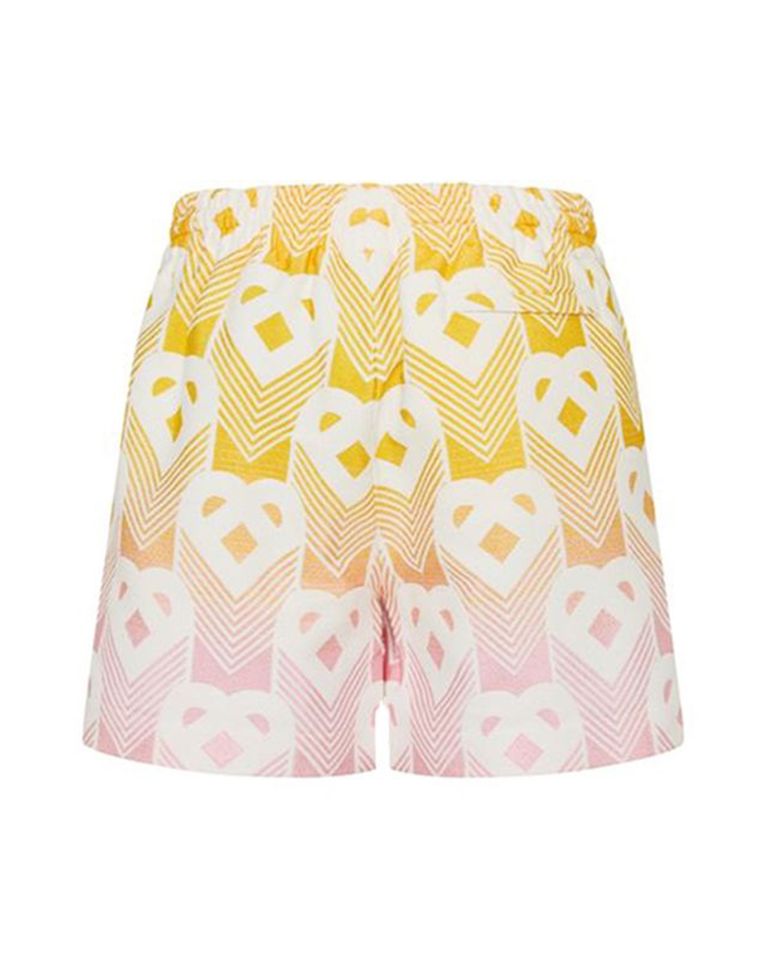 CASABLANCA・カサブランカ - ハーフ・ショートパンツ MENS GRADIENT MONOGRAM TOWELLING TRACK SHORTS / MULTI