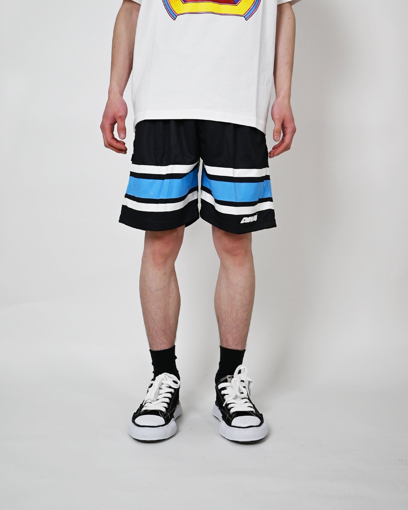 DEVA STATES・ディーヴァ ステイツ - ハーフ・ショートパンツ MESH SHORTS / BLACK