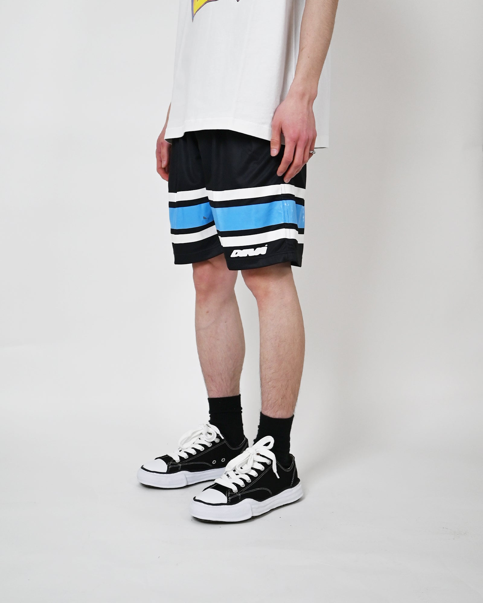 DEVA STATES・ディーヴァ ステイツ - ハーフ・ショートパンツ MESH SHORTS / BLACK