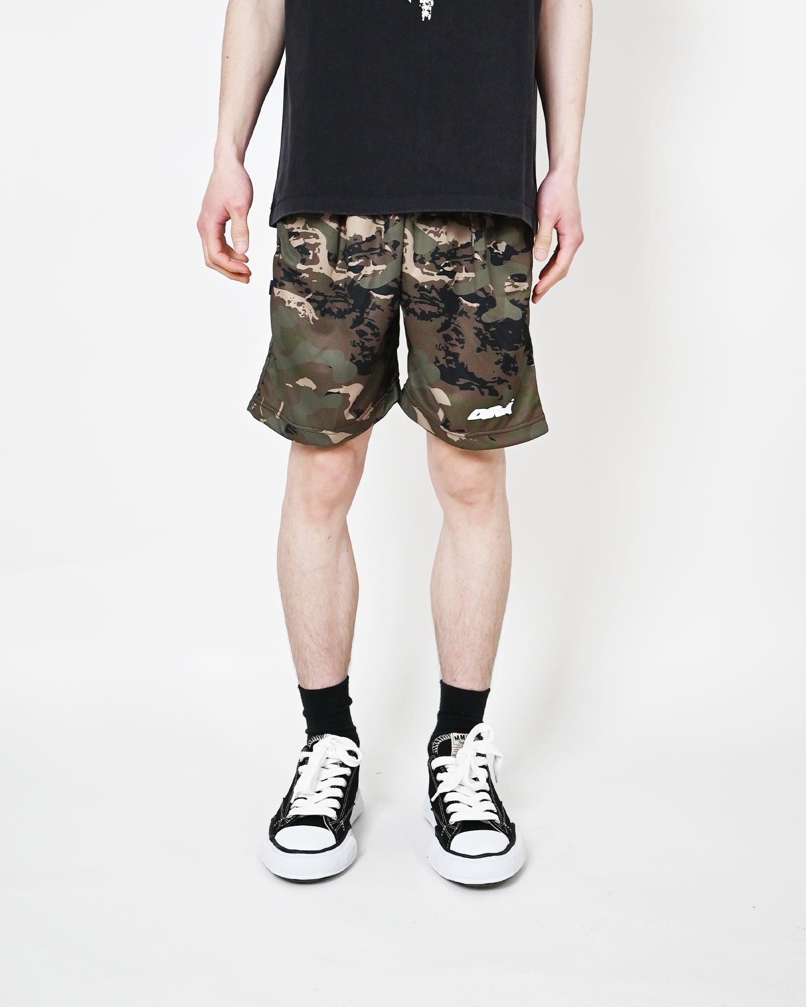 DEVA STATES・ディーヴァ ステイツ - ハーフ・ショートパンツ MESH SHORTS / CAMO