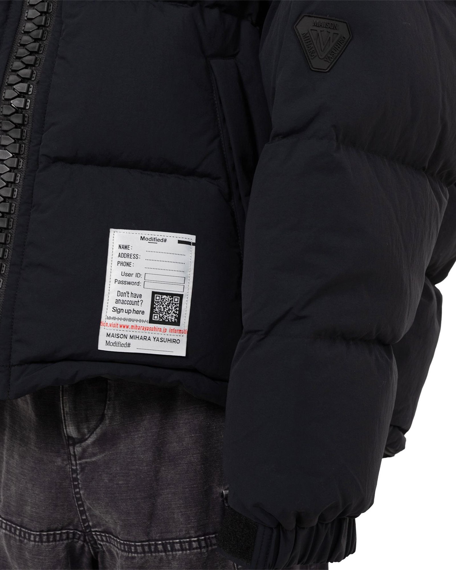 MIHARA YASUHIRO・ミハラヤスヒロ - ダウンジャケット OVERESIZED DOWN BLOUSON / BLACK