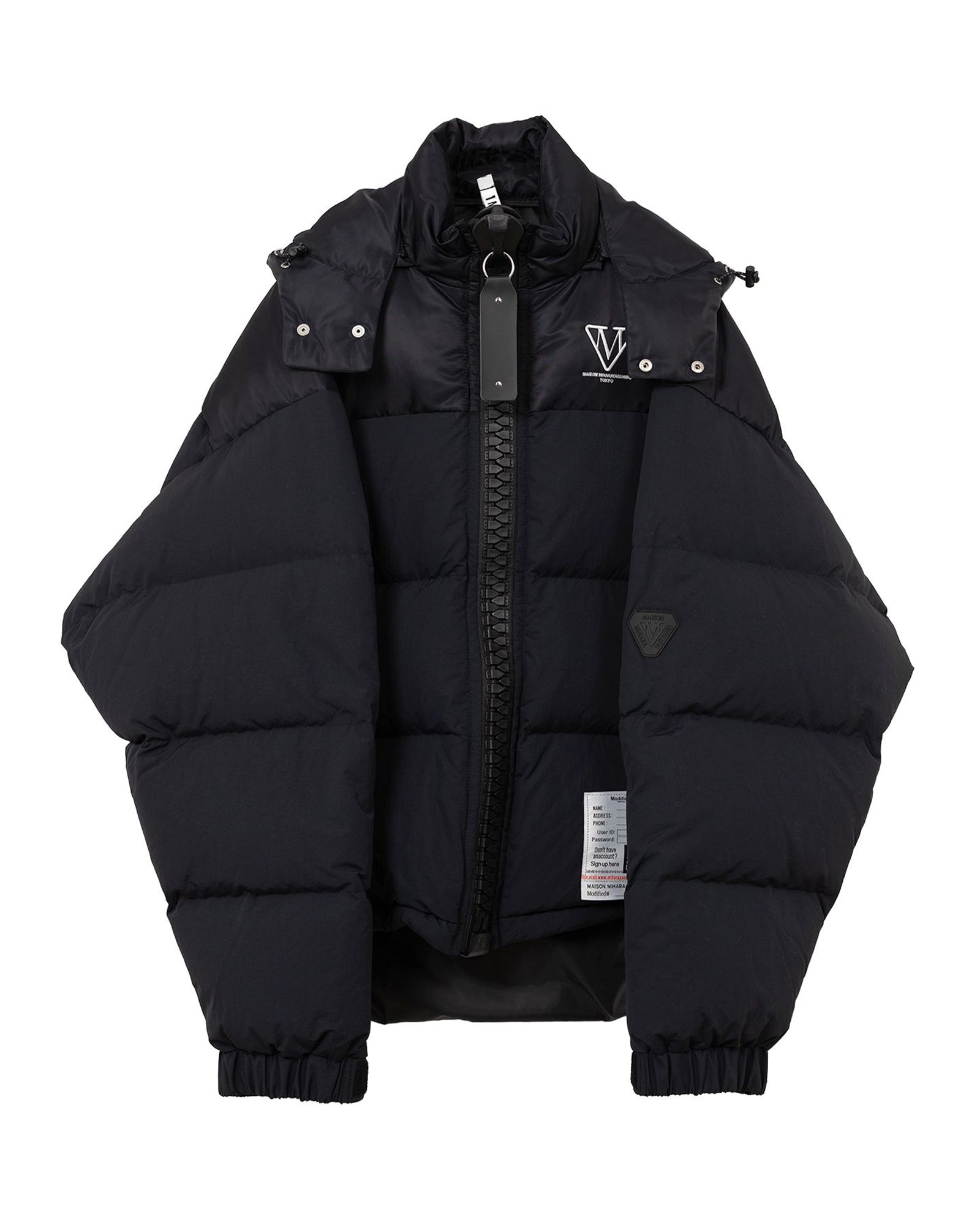 MIHARA YASUHIRO・ミハラヤスヒロ - ダウンジャケット HUGE DOWN JACKET / BLACK