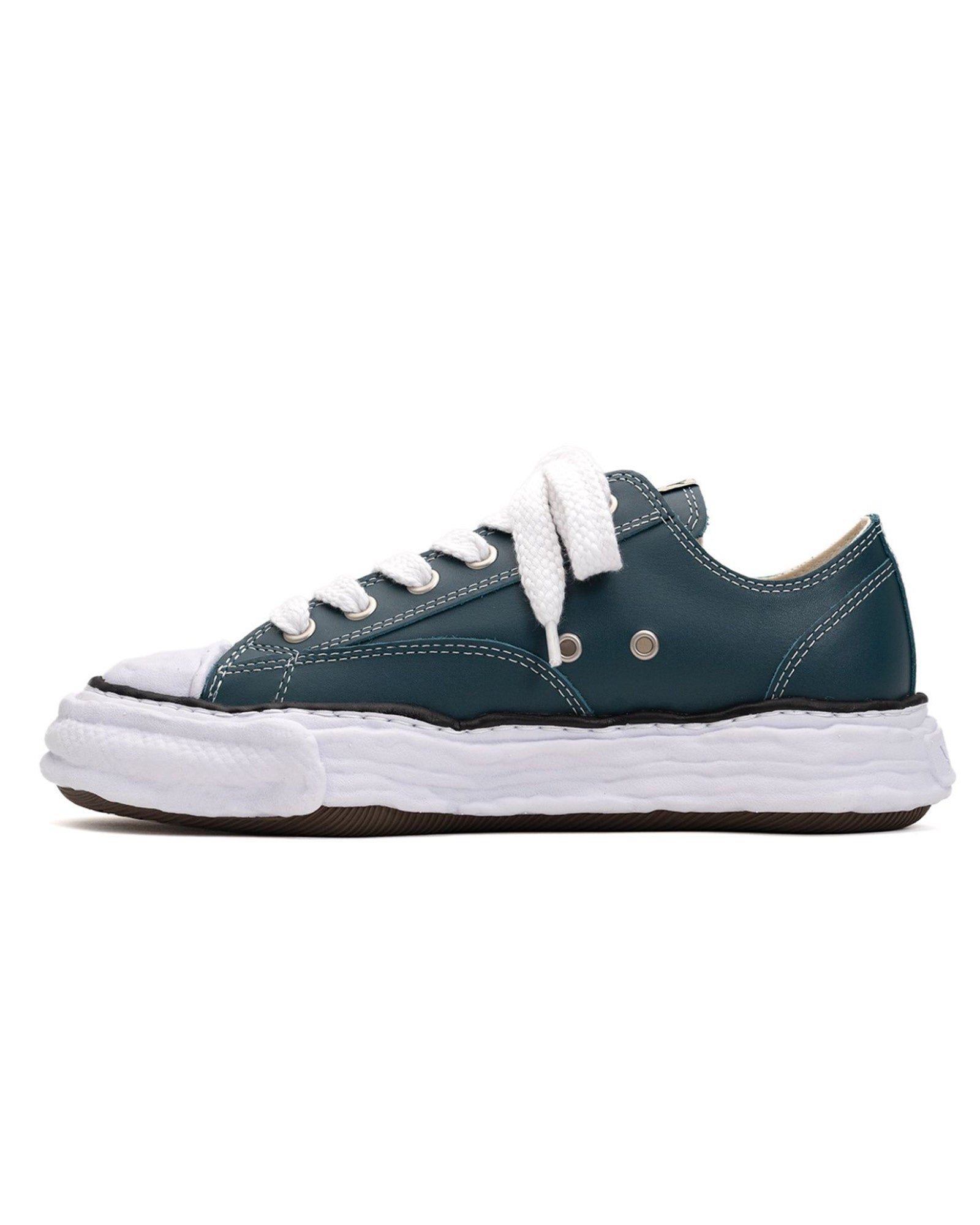 MIHARA YASUHIRO・Yasuhiro Mihara -  PTS23 LEATHER LOW-TOP / BLUE
