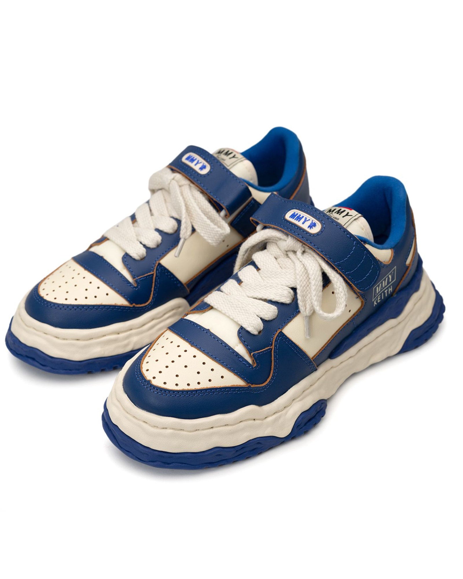 MIHARA YASUHIRO・ミハラヤスヒロ - ローカットスニーカー KEITH LOW LEATHER / BLUE