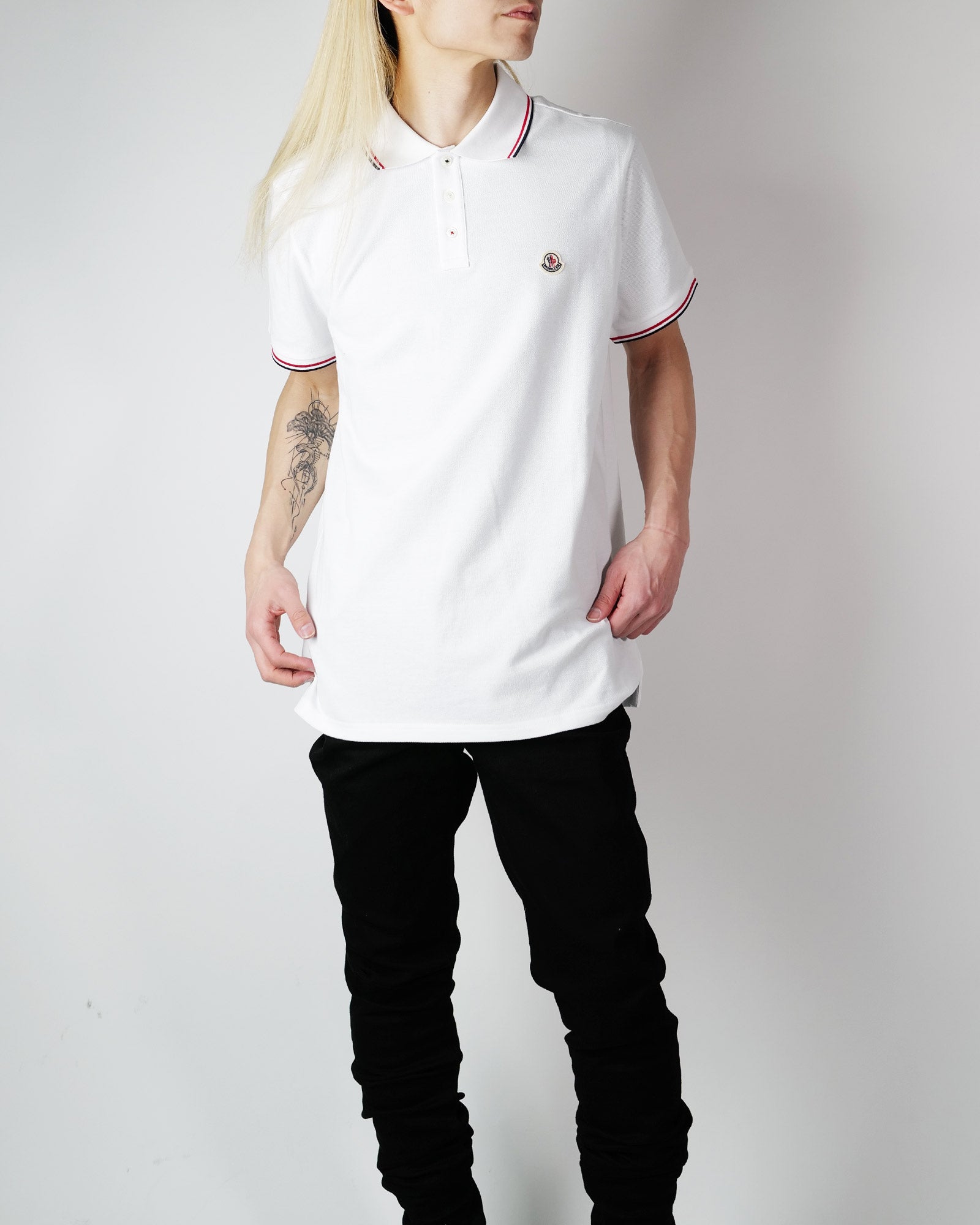 MONCLER・モンクレール -  SS POLO / WHITE