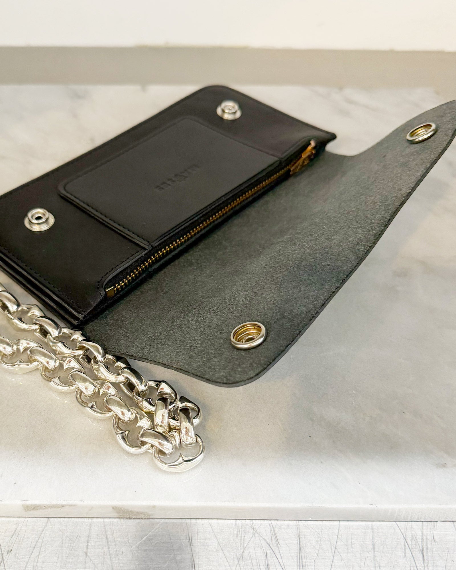 MASSES・マシス - ファッション小物 TRUKER WALLET AND WALLET CHAIN SPECIAL / BLACK