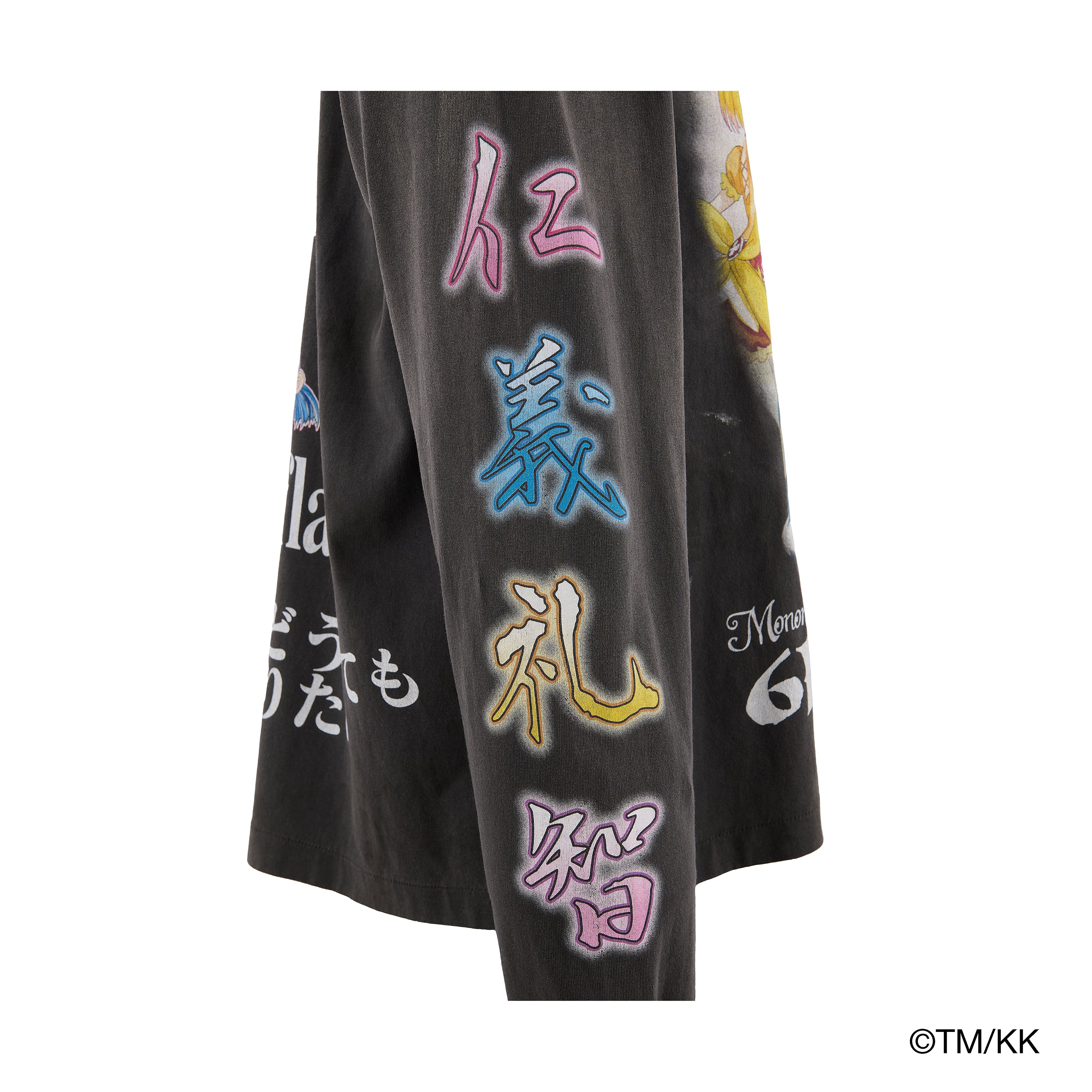 mononoke・made・モノノケメイド -  LS T-SHIRT/SUPERFLAT / BLACK