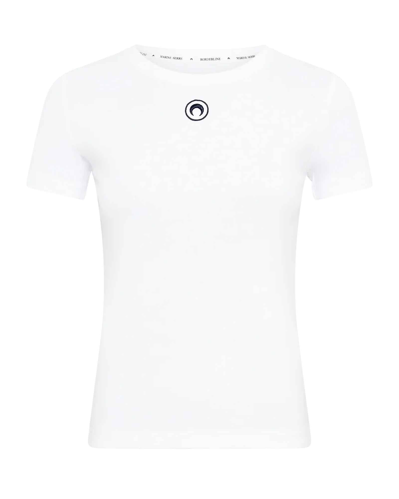 MOON LOGO JERSEY BABY FIT T-SHIRT / WHITE