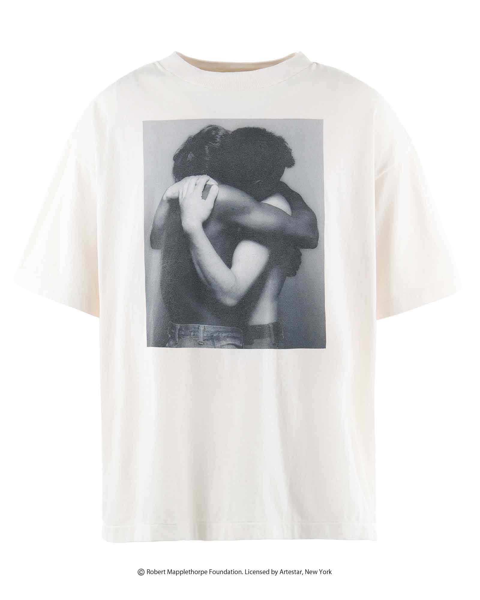 ©SAINT M××××××・セントマイケル - Tシャツ・カットソー MT_SS TEE/EMBRACE / WHITE