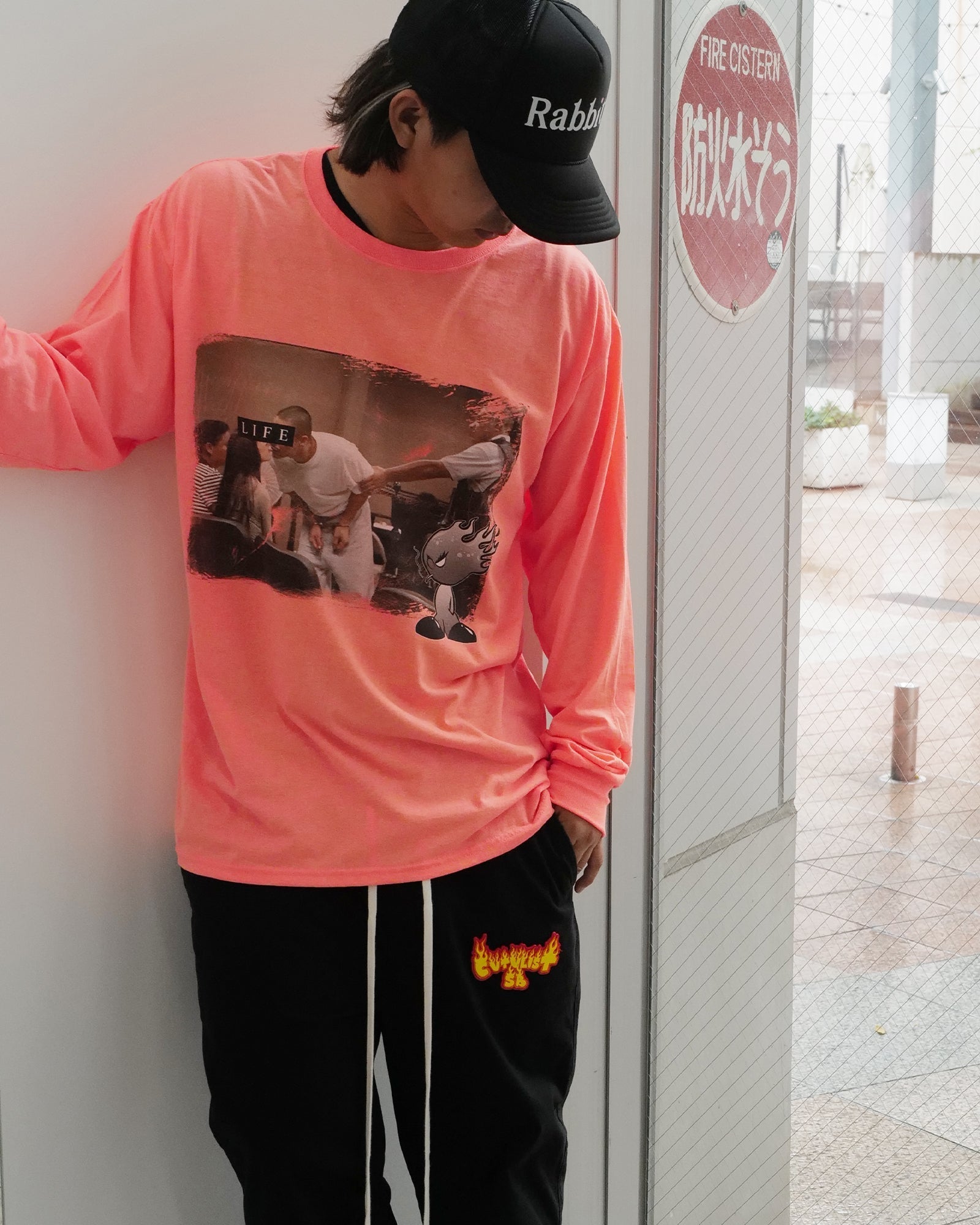 CVTVLIST・カタリスト - L/S Tシャツ SB | LIFE LONGSLEEVE TEE  / PINK