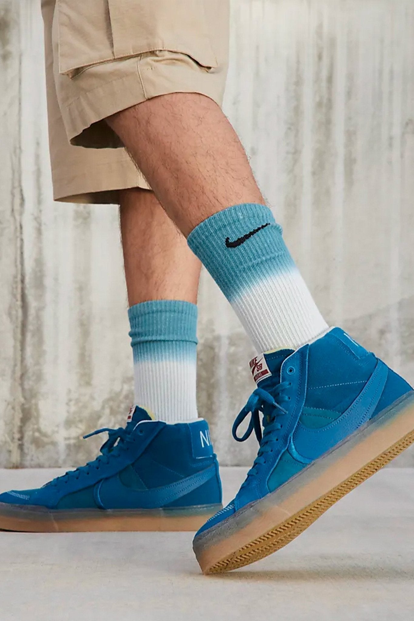 NIKE SB × NIKE SB ZOOM BLAZER MID PLM / BLUE