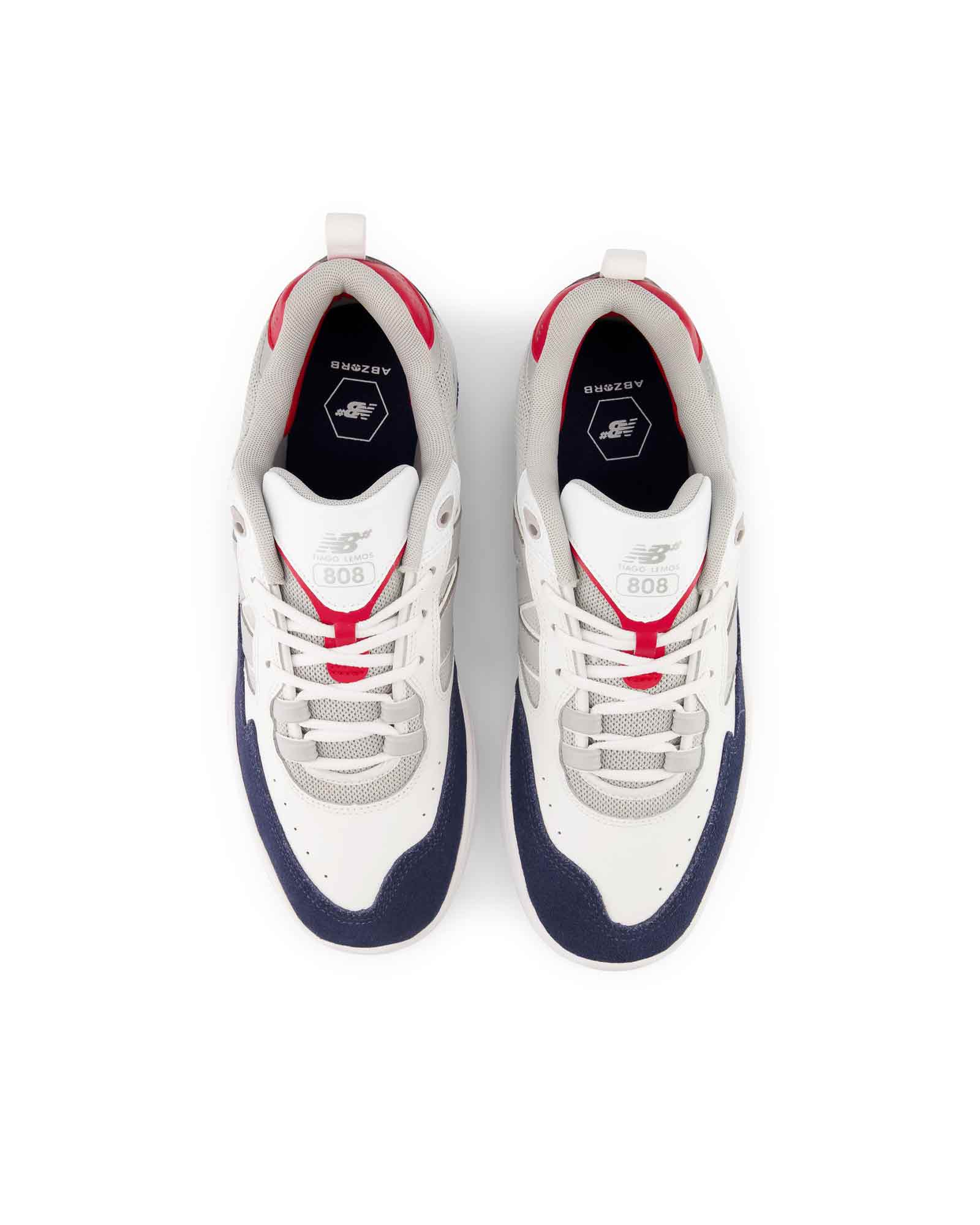NB Numeric × NM808WRB / GREY&WHITE