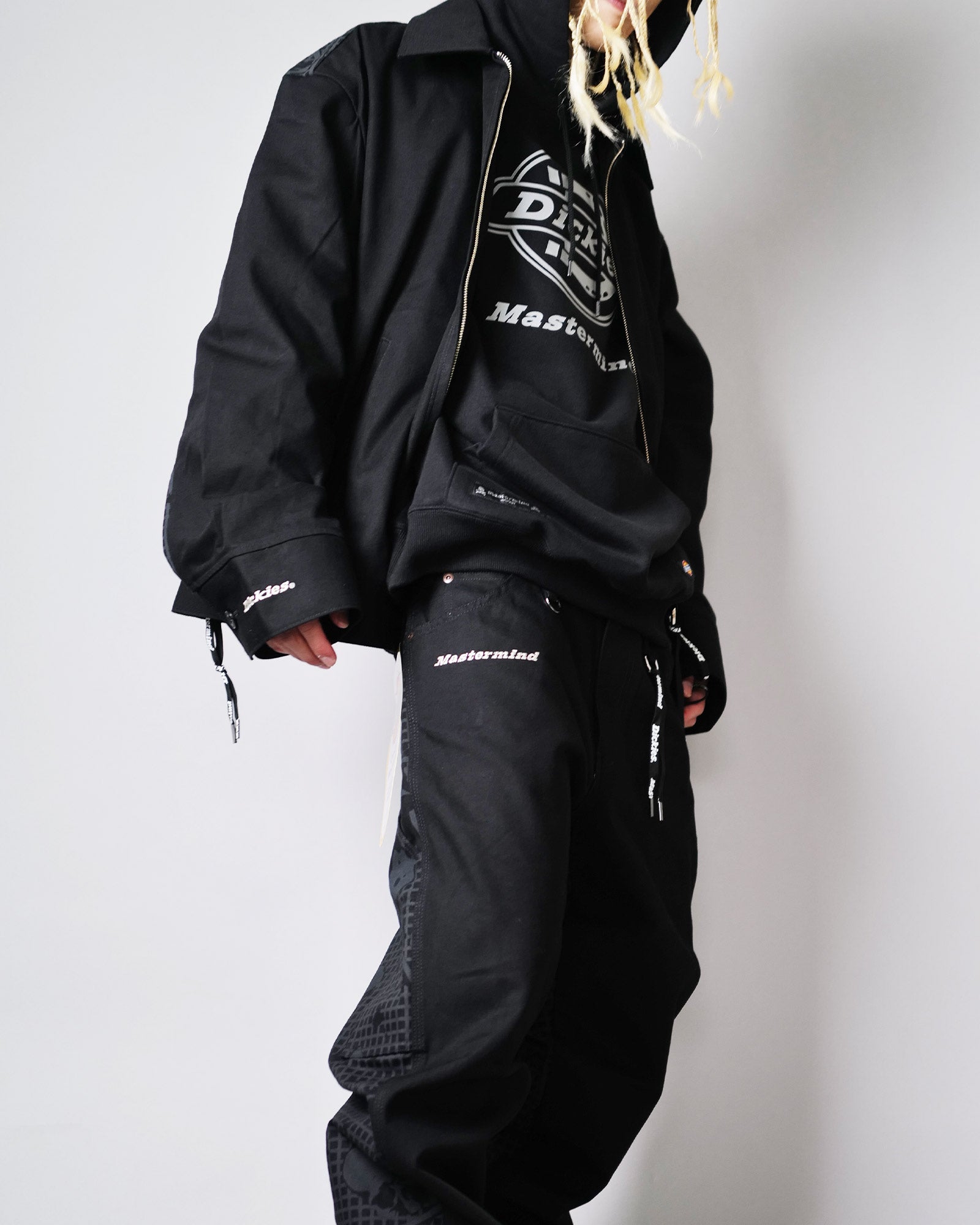 mastermind・マスターマインド - ジャケット DUCK JK / BLACK