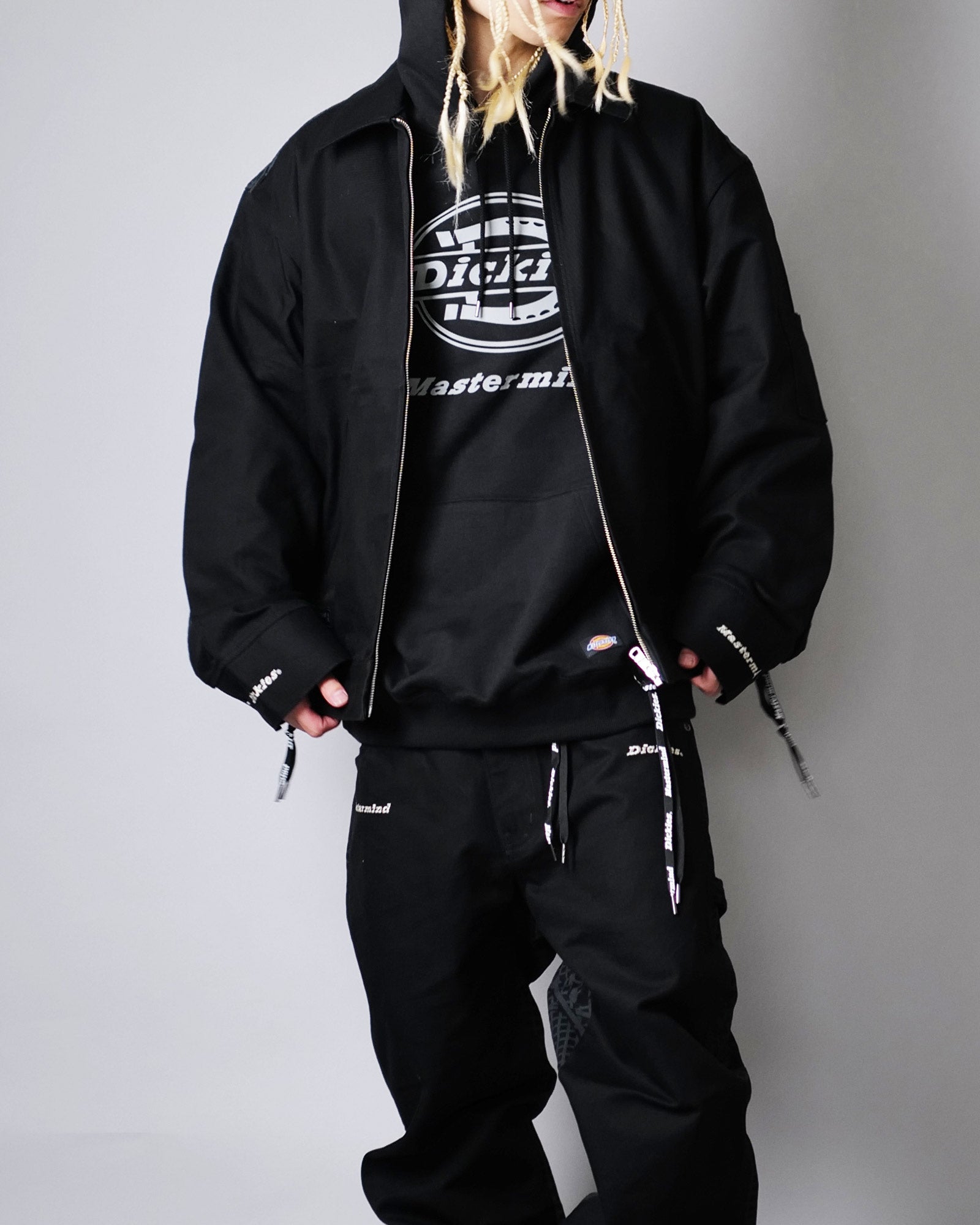 mastermind・マスターマインド - ジャケット DUCK JK / BLACK