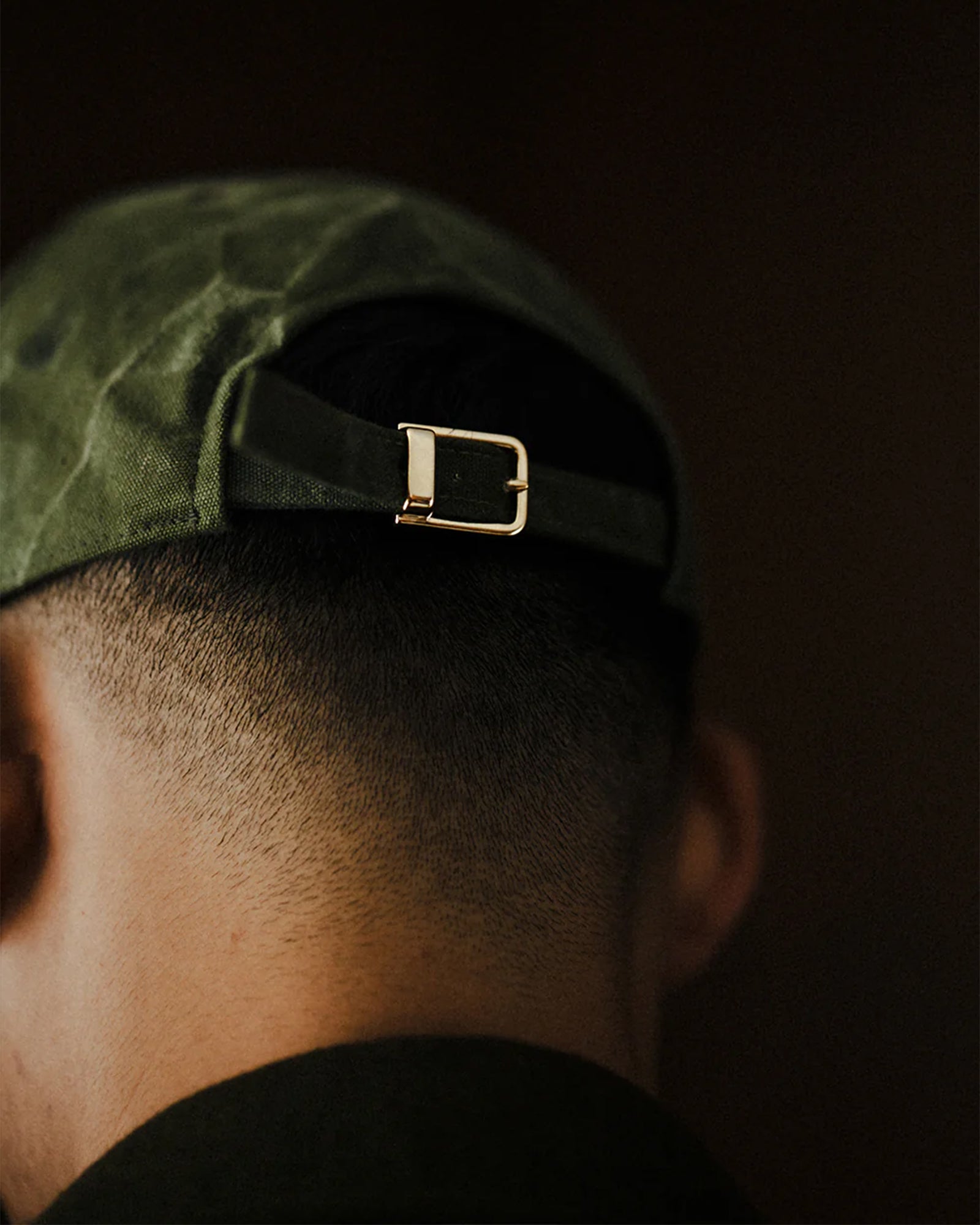 NVCLEAR・ニュークリア -  NV LOGO ARMY CAP-2 / KHAKI WHITE