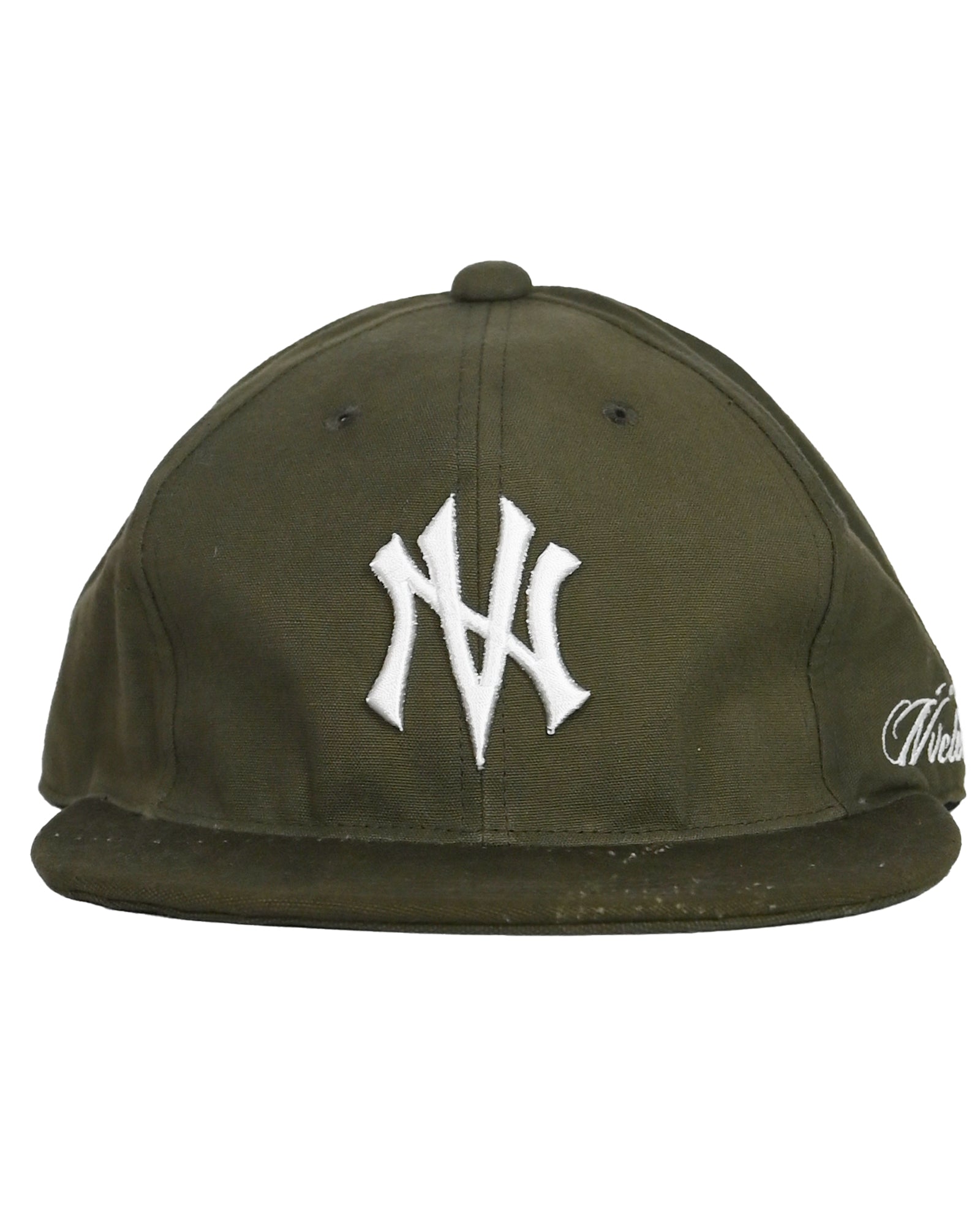 NV LOGO ARMY CAP-4 / KHAKI WHITE