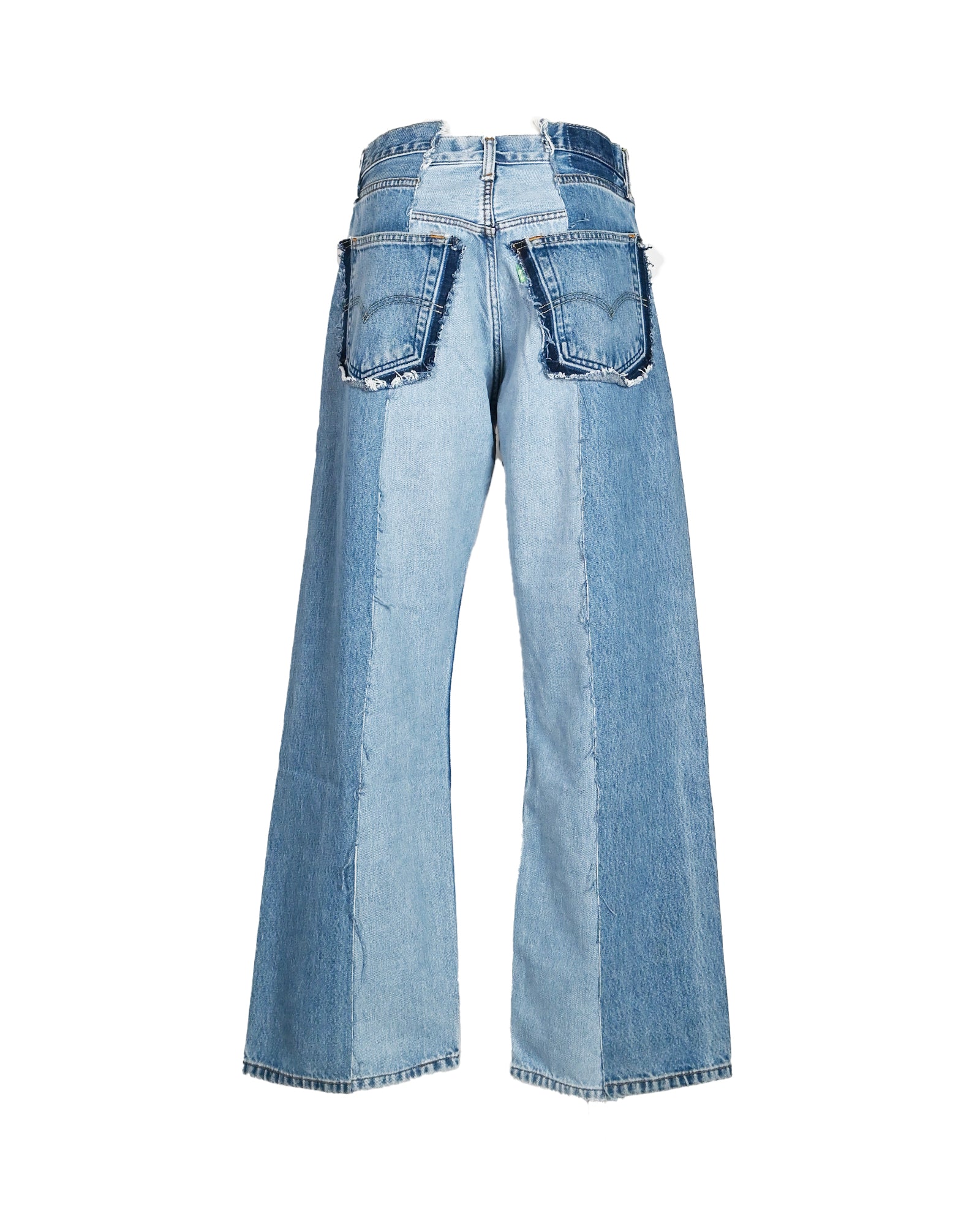 NVCLEAR・ニュークリア - デニムパンツ REMAKE WIDE DENIM PANTS / ASSORT BLUE