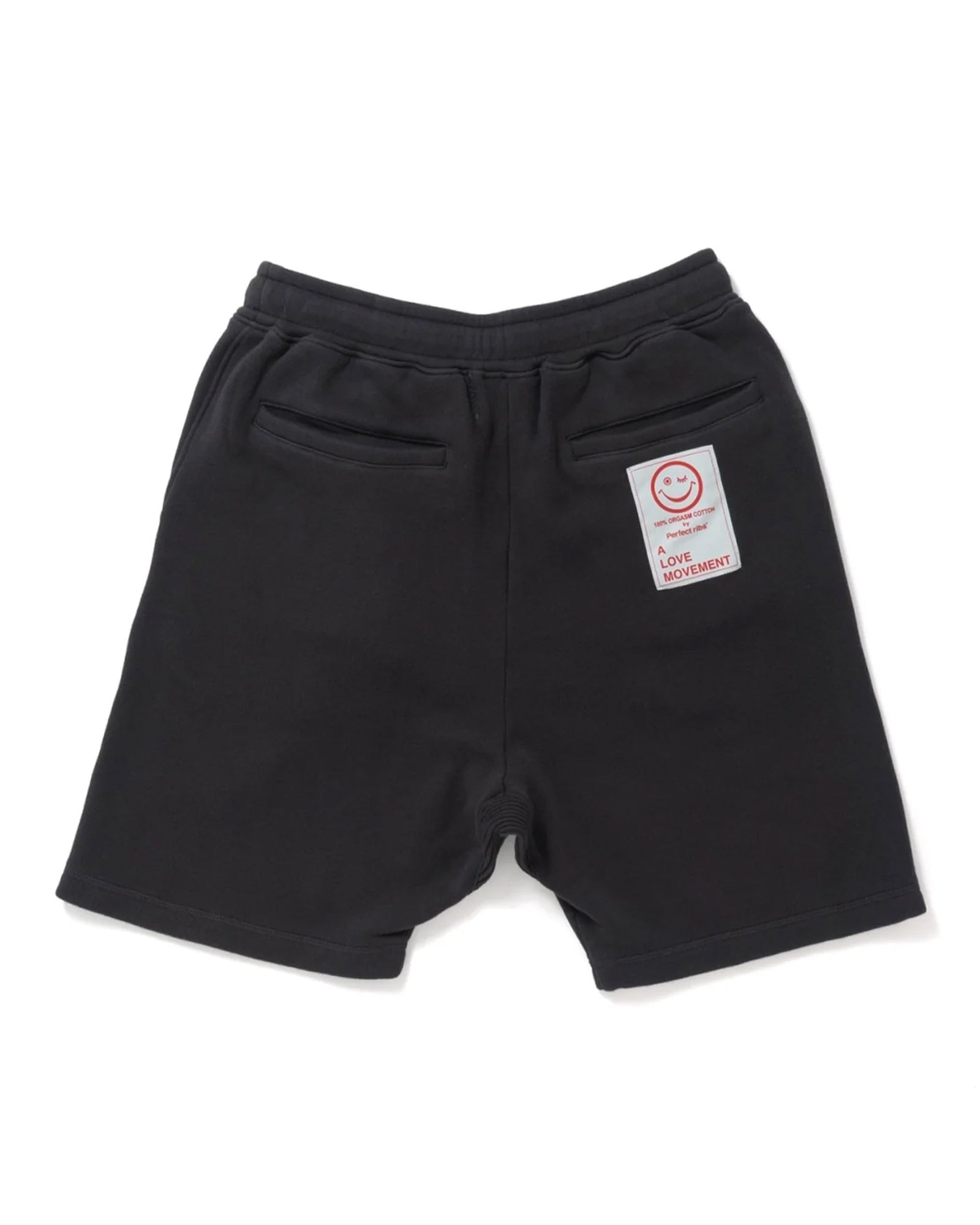 Perfectribs × ONE LOVE SWEAT SHORT PANTS / BLACK