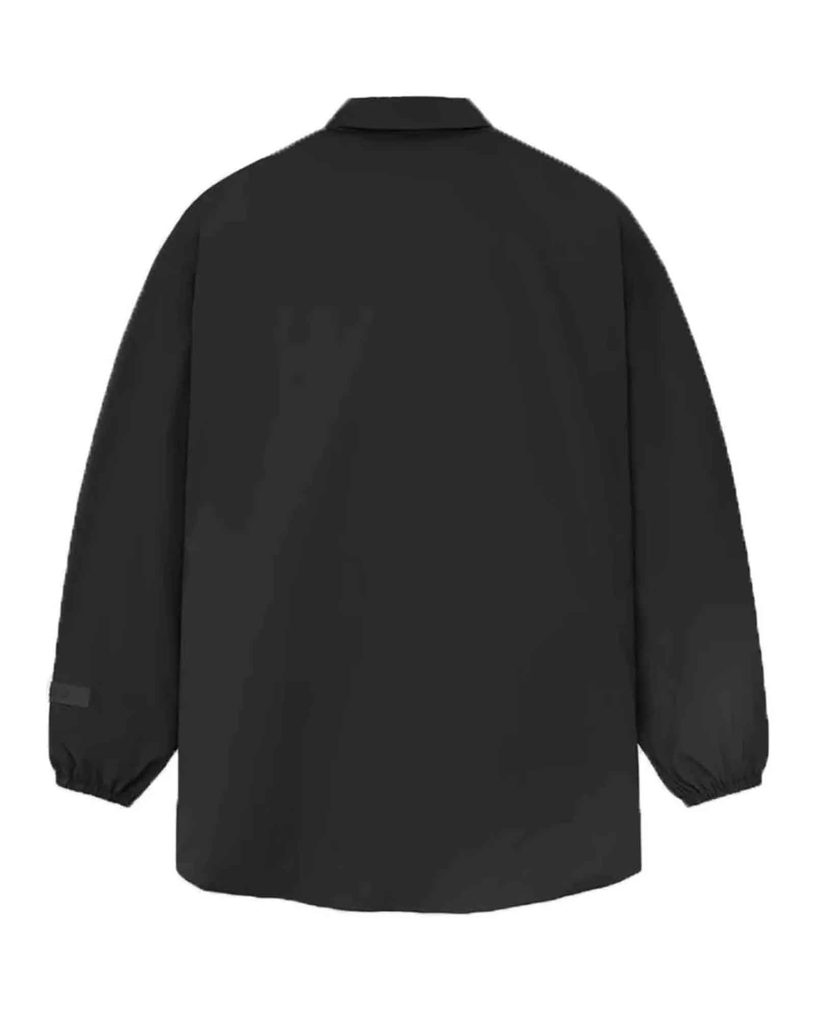 ESSENTIALS・essentials -  OVERSHIRT/BLACK