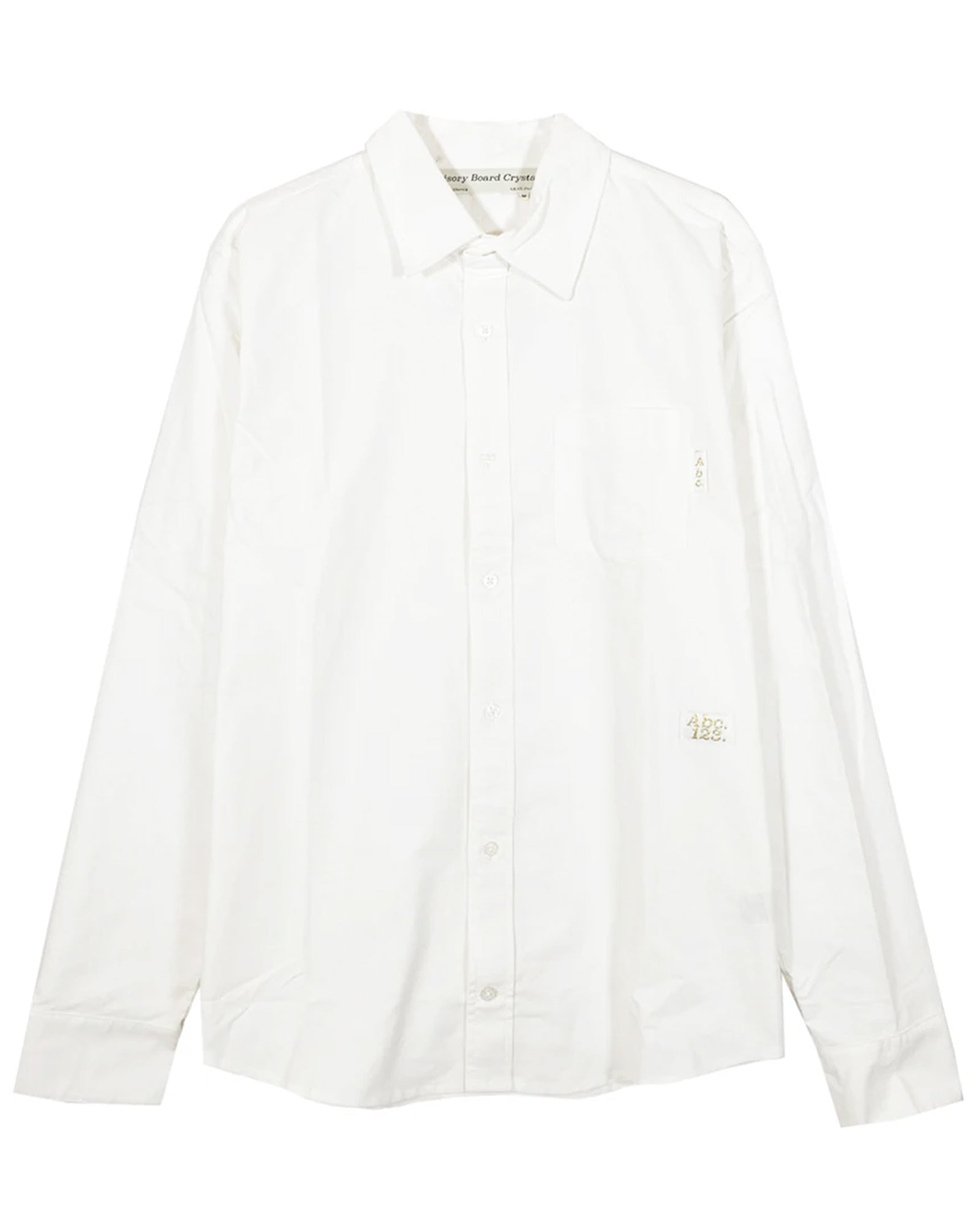 Advisory Board Crystals・アドバイザリー・ボード・クリスタルズ - シャツ OXFORD SHIRT / WHITE