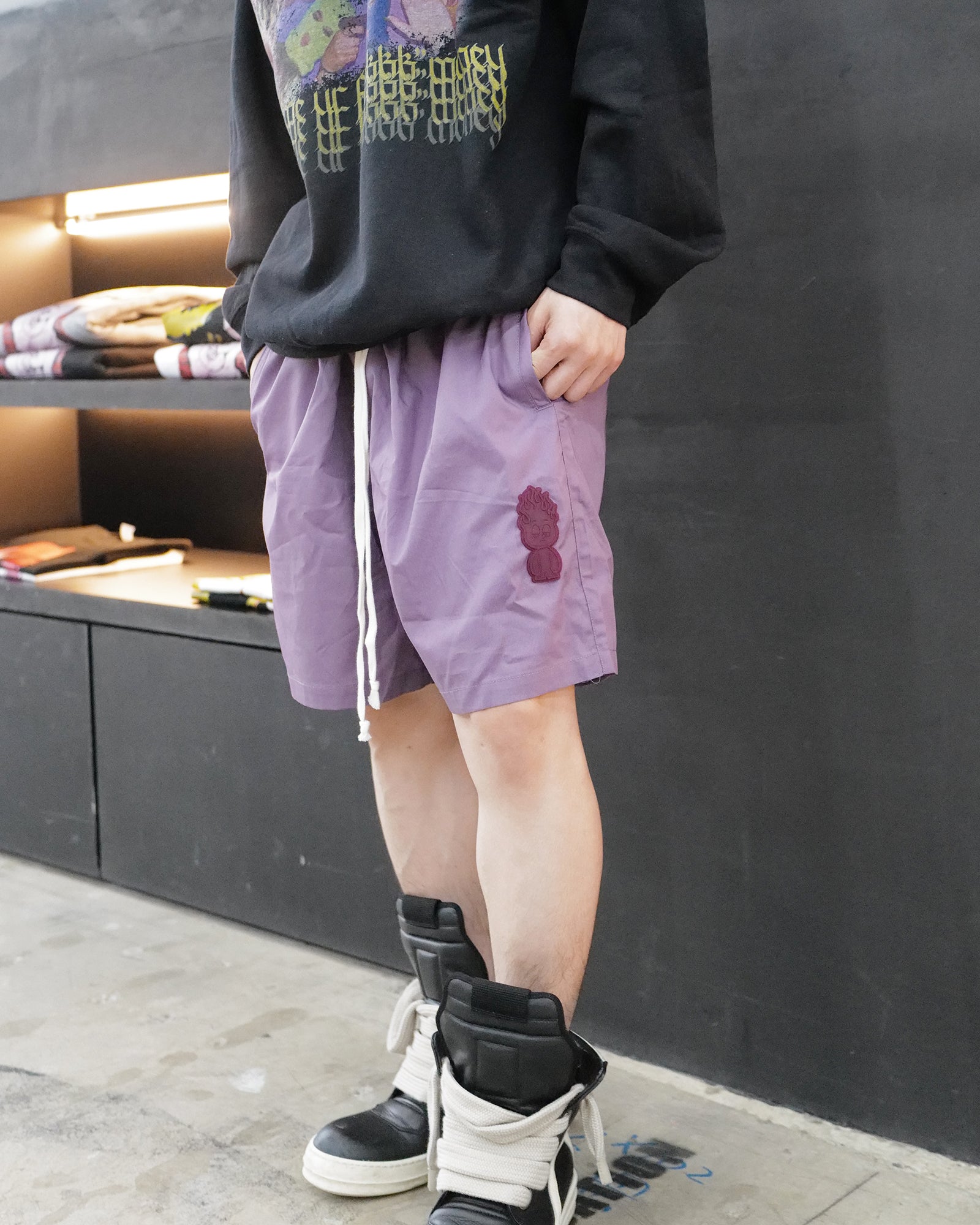 CVTVLIST × PATCH SHORTS / PINK