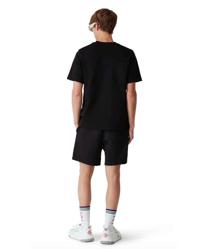CASABLANCA × PEARL DIAMOND CC PATCH T-SHIRT / BLACK