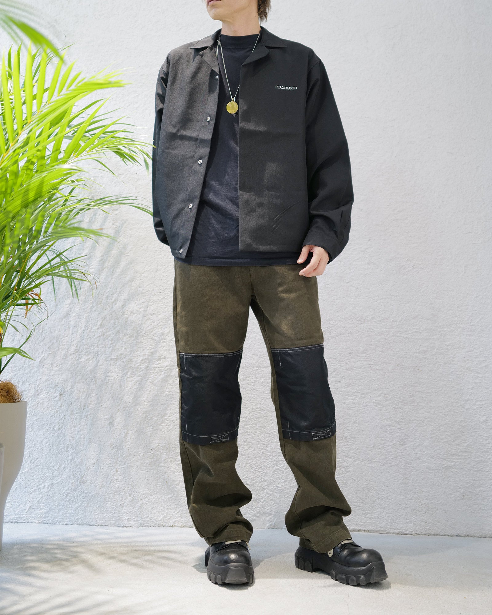 PEACEMAKER OAMC・オーエーエムシー - シャツ SYSTEM SHIRT / BLACK