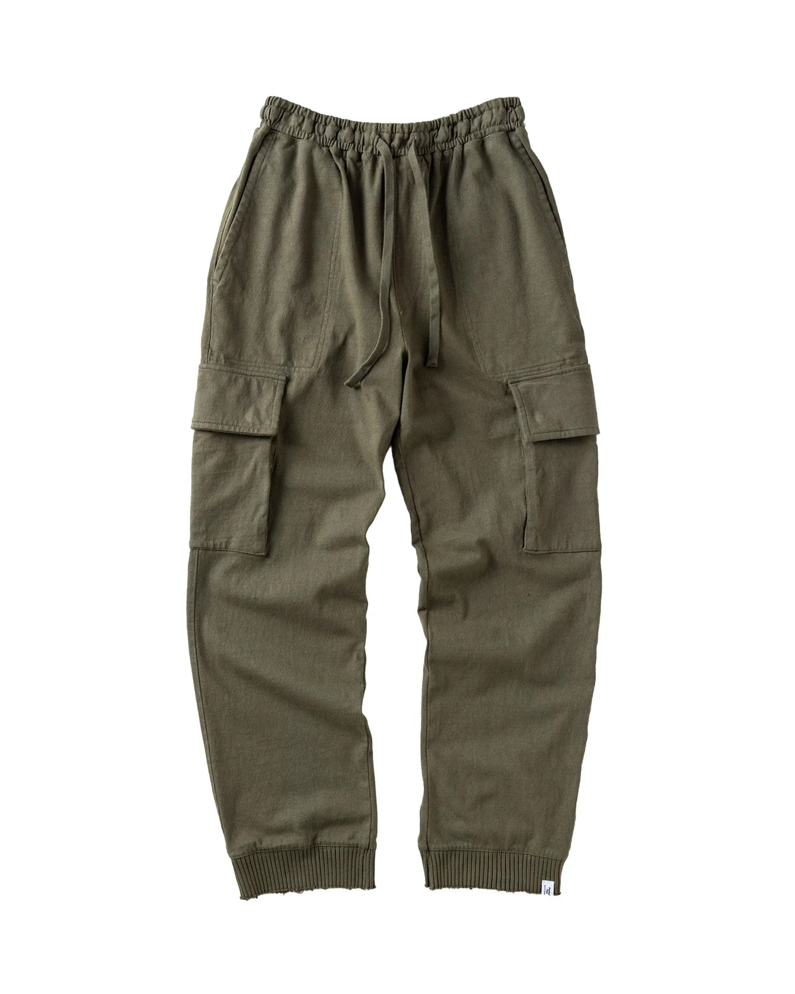 LIGHT BASIC CARGO PANTS / GREEN