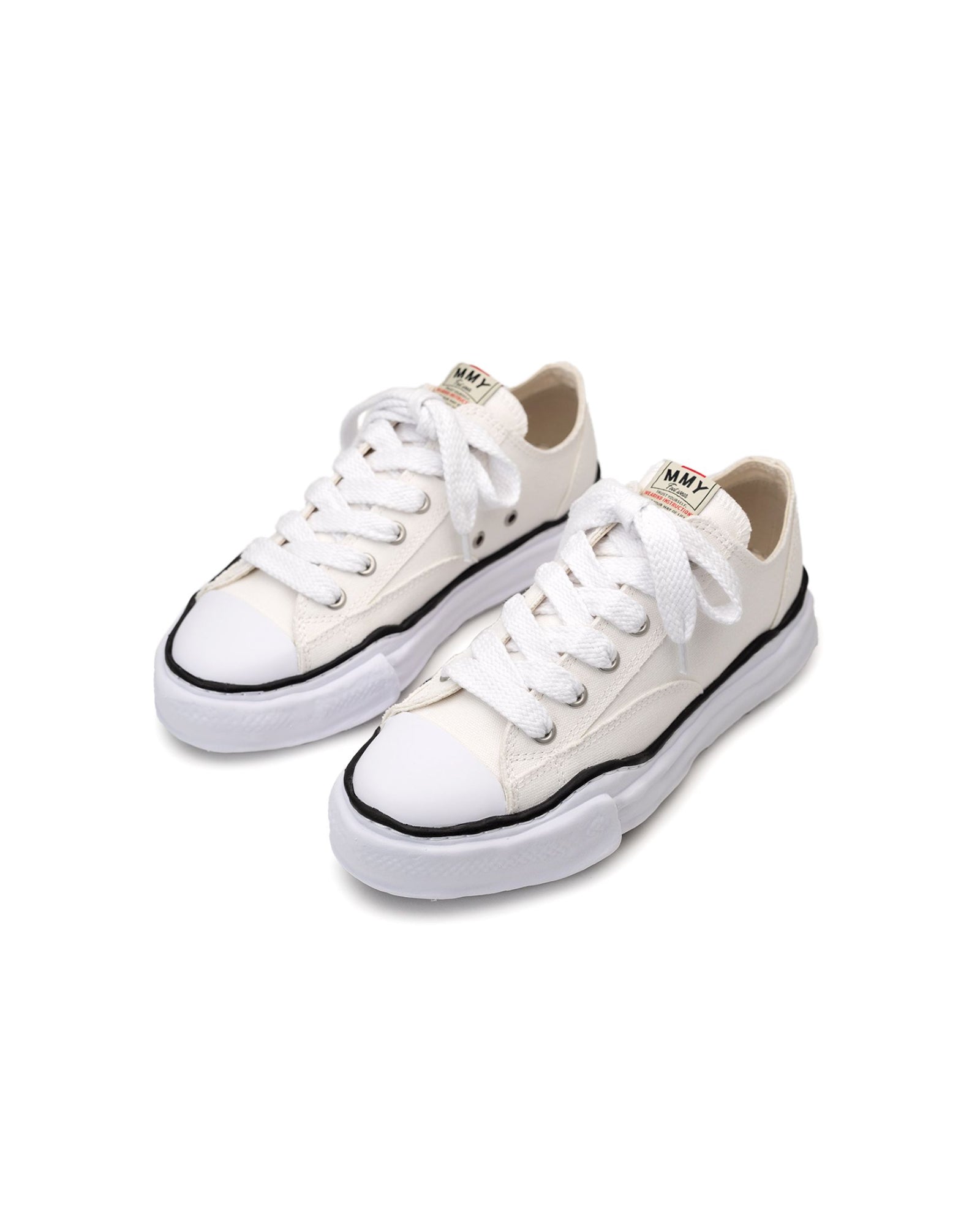 MIHARA YASUHIRO・ミハラヤスヒロ - ローカットスニーカー PETERSON LOW CANVAS / WHITE