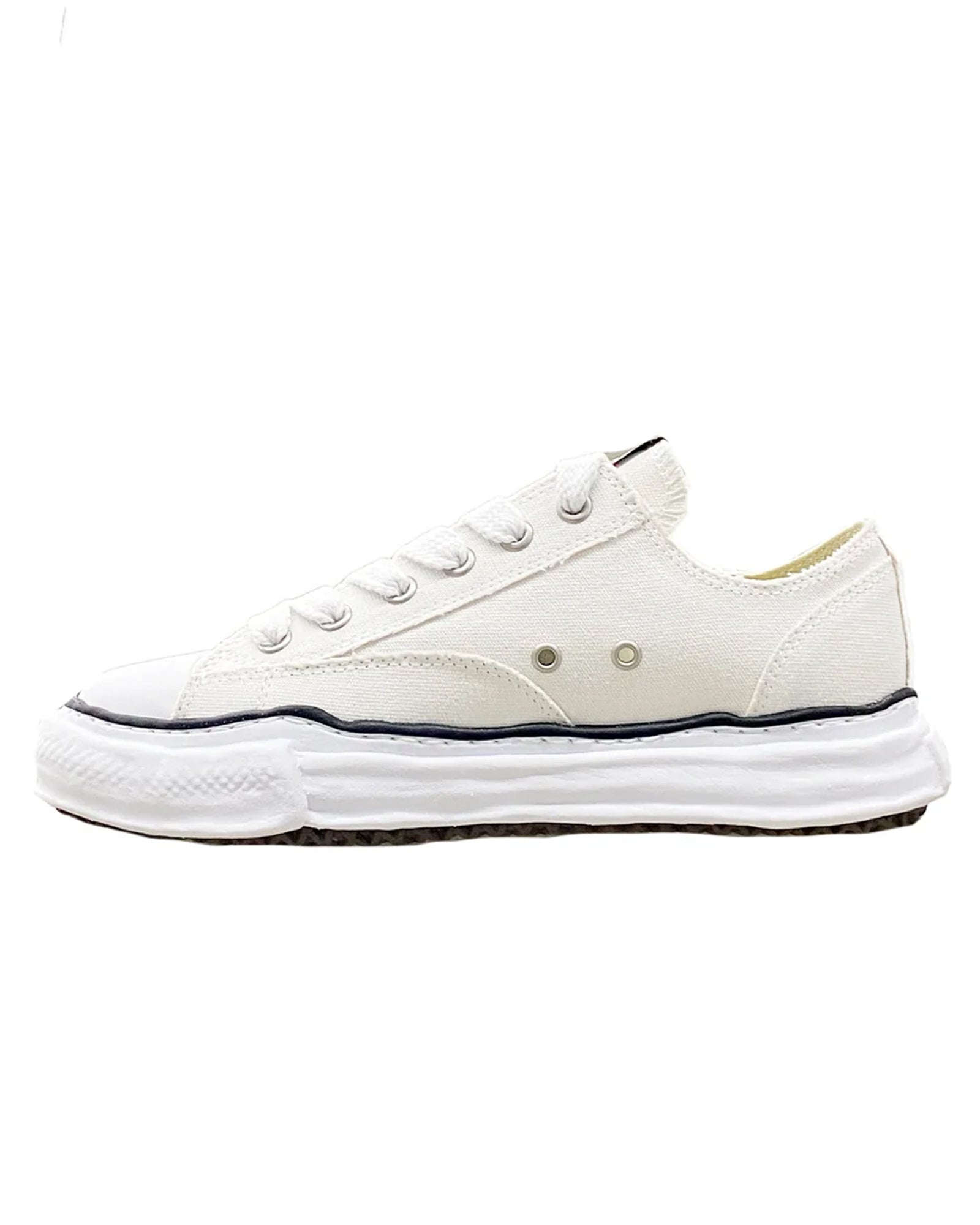 MIHARA YASUHIRO・ミハラヤスヒロ - ローカットスニーカー PETERSON LOW CANVAS / WHITE