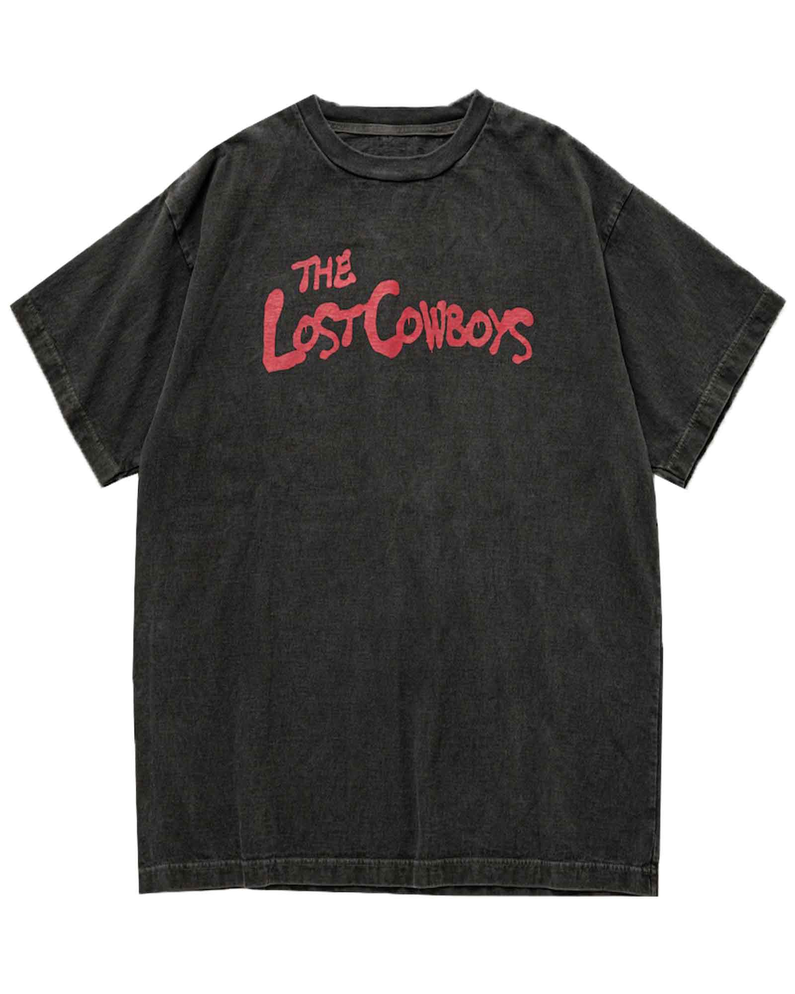 PRINTED TEE -SPRAY- / BLACK