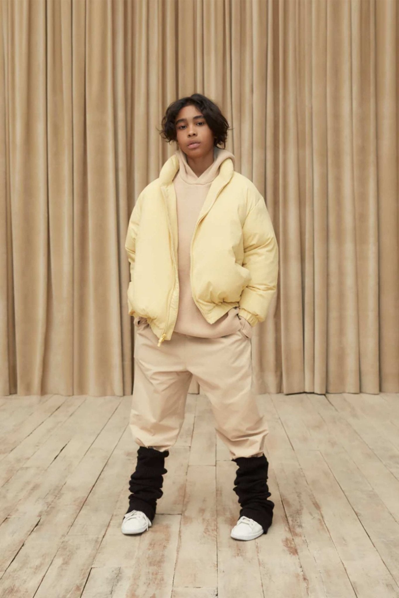 ESSENTIALS・エッセンシャルズ - ナイロンジャケット PUFFER / SEAL / (Kids)
