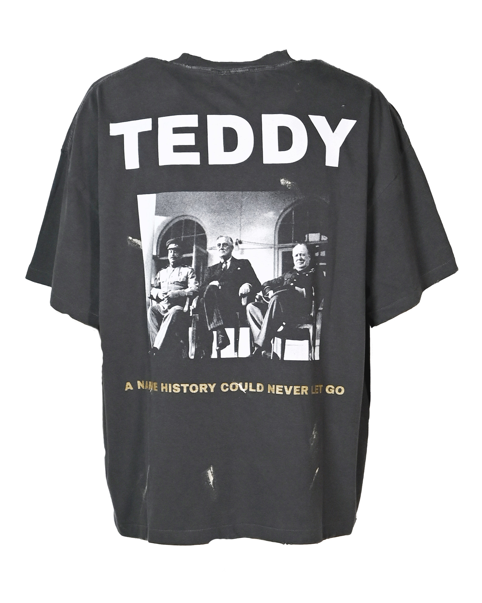 Rebelle de luxe・ルベルドゥリュクス - トップス "RDL S/S TEDDY TEE" / BLACK