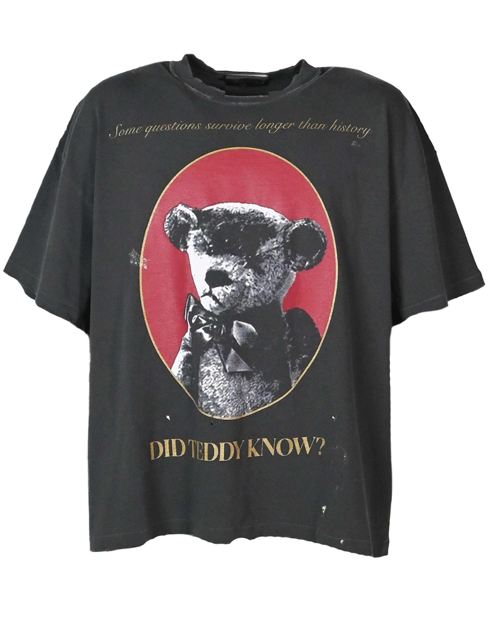 Rebelle de luxe・ルベルドゥリュクス - トップス "RDL S/S TEDDY TEE" / BLACK