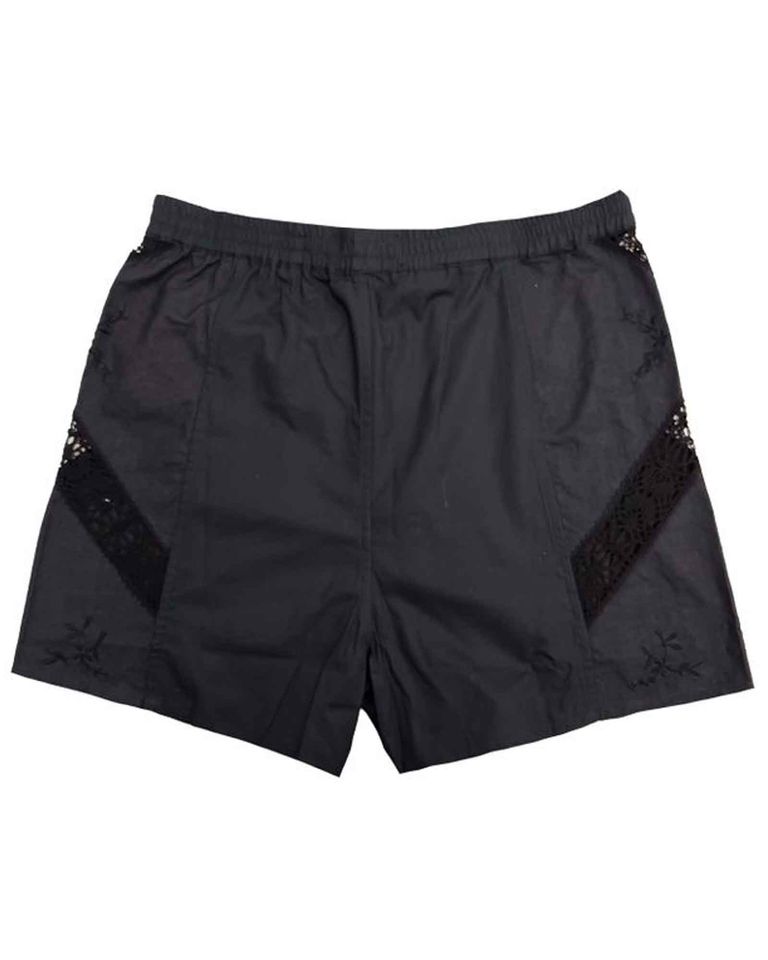 Marine Serre・マリーン・セル -  REGENERATED HOUSEHOLD LINEN BOXER SHORT / BLACK