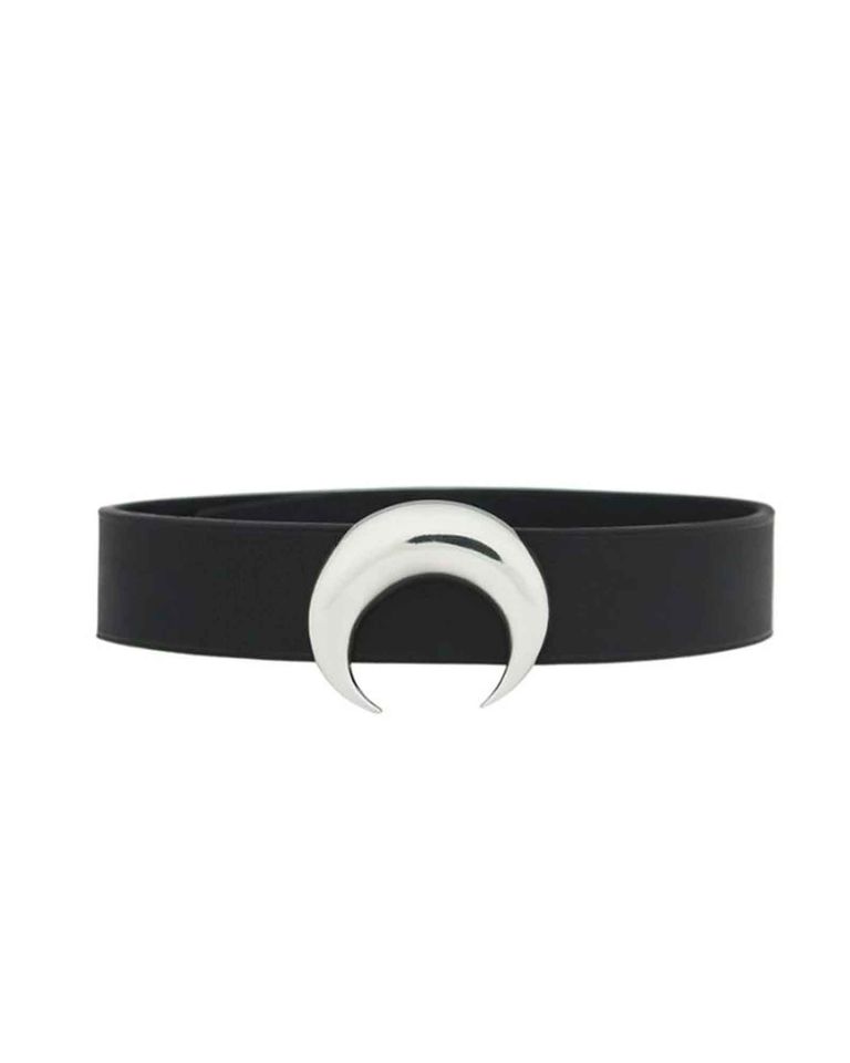 Marine Serre・マリーン・セル - チョーカー REGENERATED TIN MOON CHOKER / SILVER