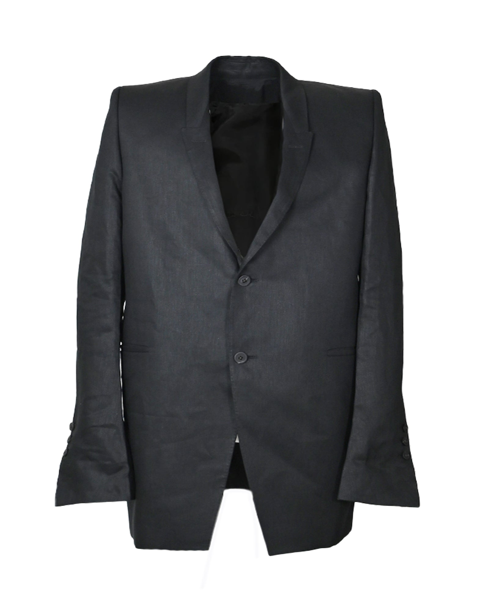 RICK OWENS・リック オウエンス - テーラードジャケット DIRT TAILORED LS / BLACK