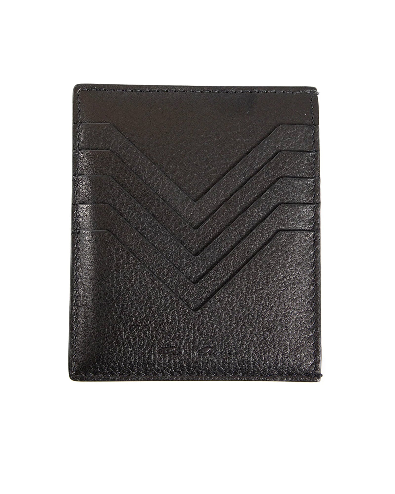 RICK OWENS・リック オウエンス - 財布/カードケース SQUARE CC HOLDER / BLACK