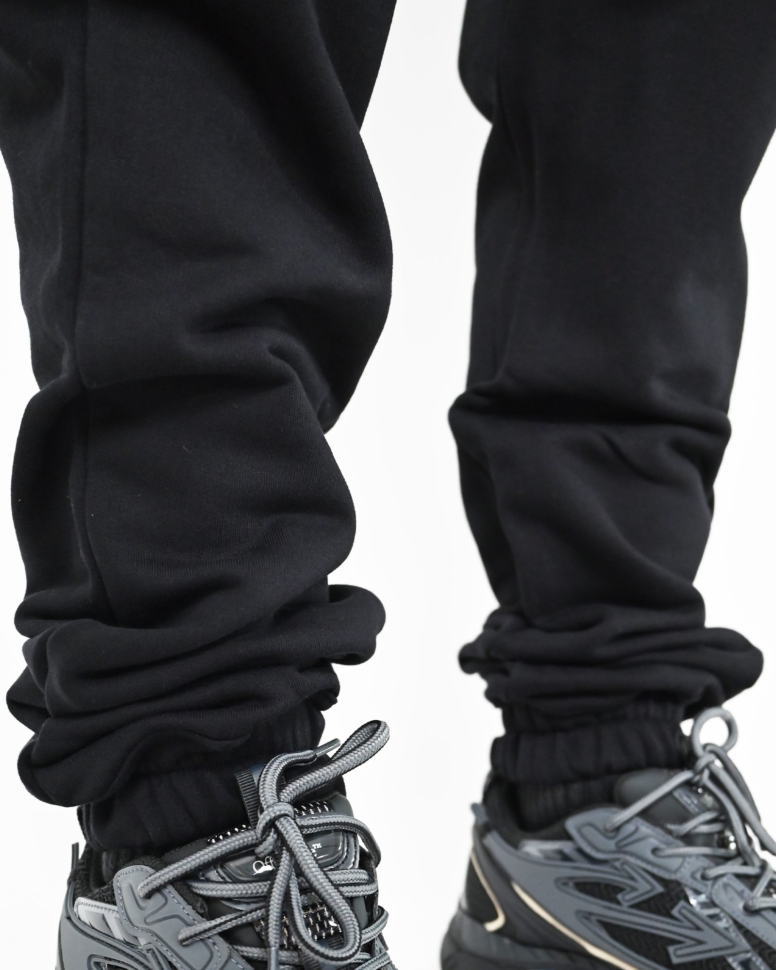 RICK OWENS・リック オウエンス - ジャージ・トラックパンツ JOGGERS / BLACK