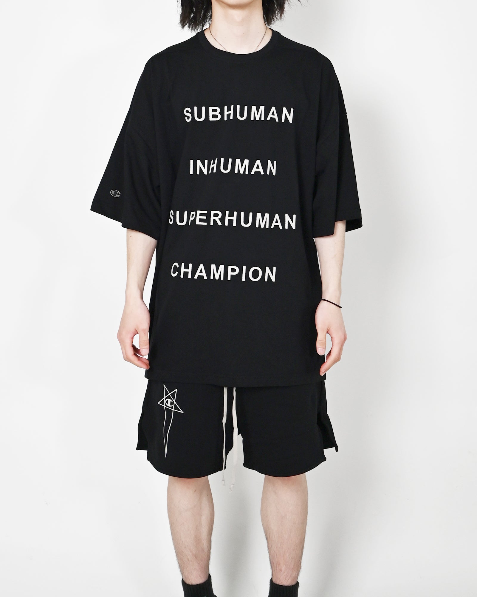 RICK OWENS・リック オウエンス - Tシャツ・カットソー TOMMY T / BLACK