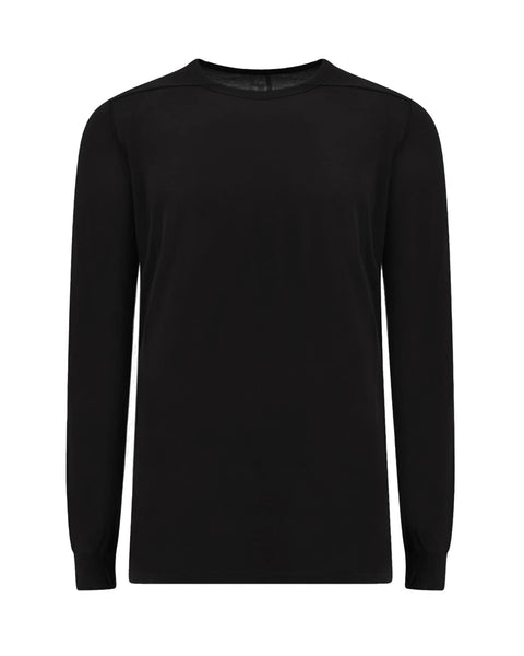 RICK OWENS (リック オウエンス) SS25 LEVEL LS T / BLACK | Detail