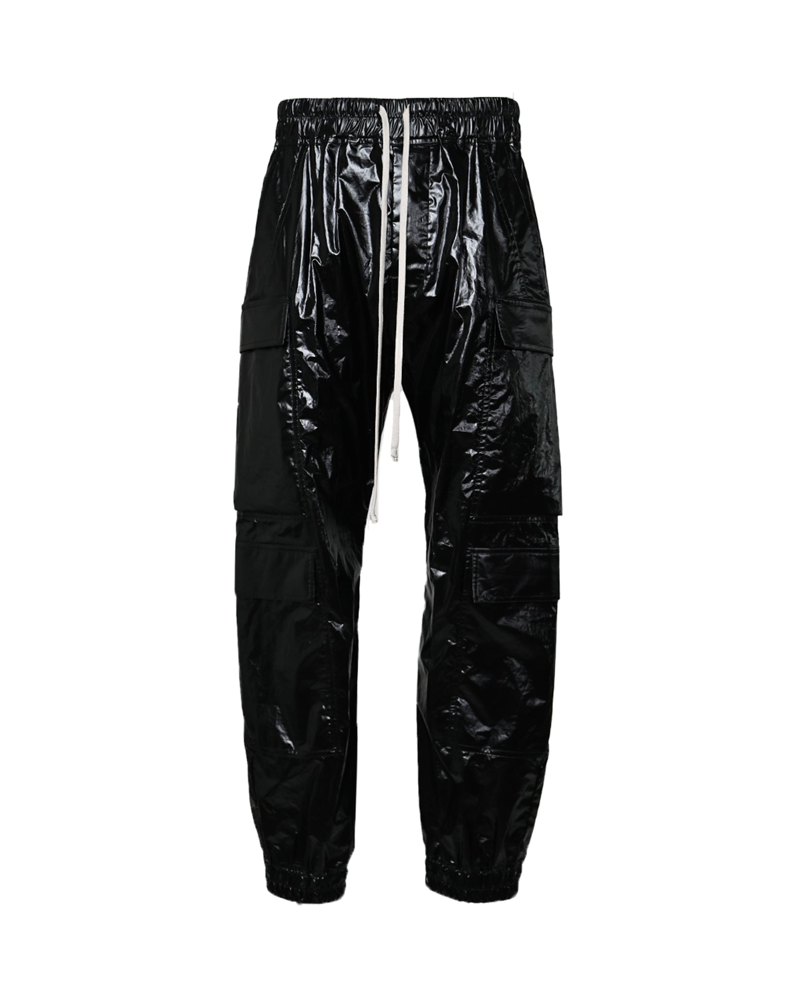 RICK OWENS・リック オウエンス - ジャージ・トラックパンツ MASTODON MEGACARGO / BLACK